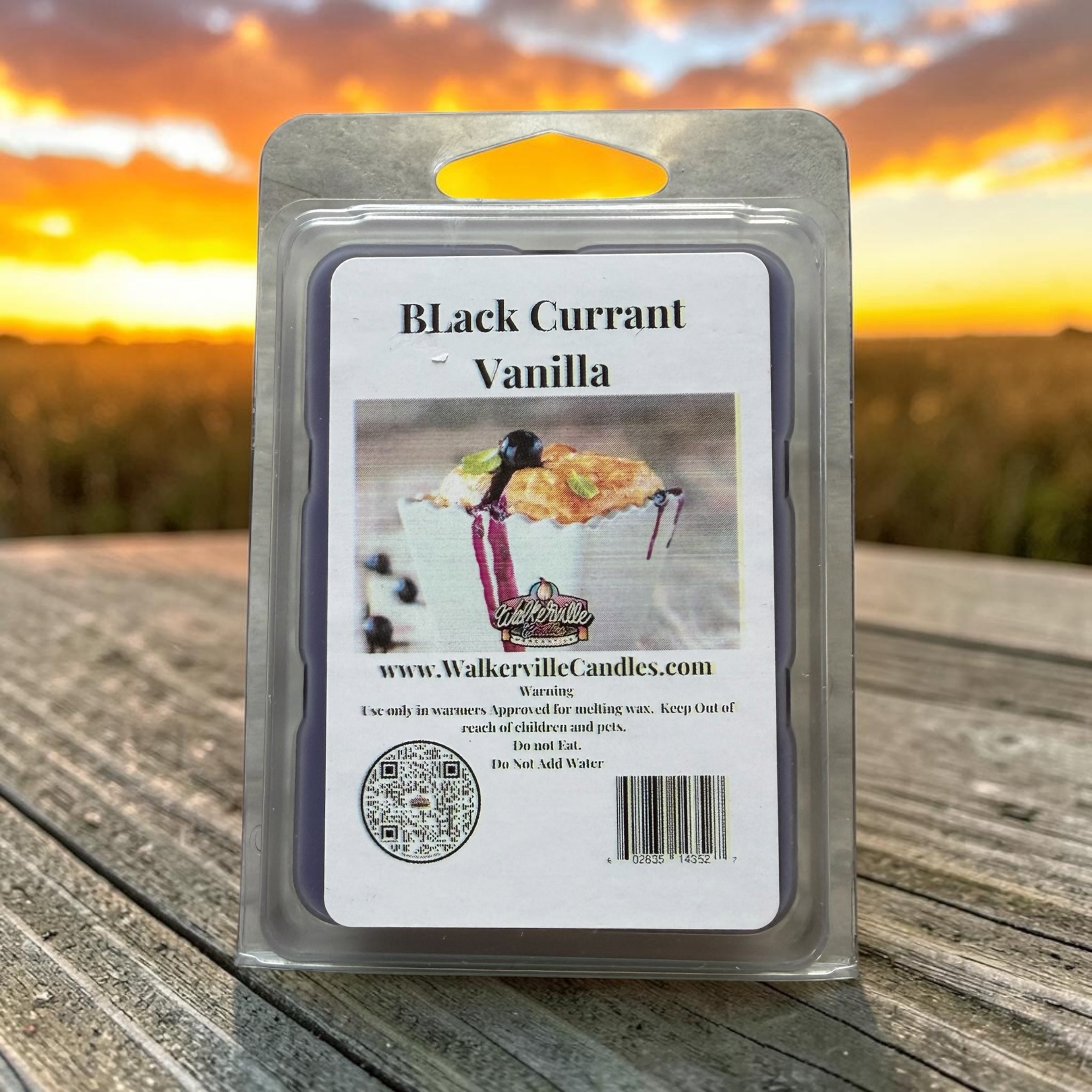 Black Currant Vanilla Wax Melt