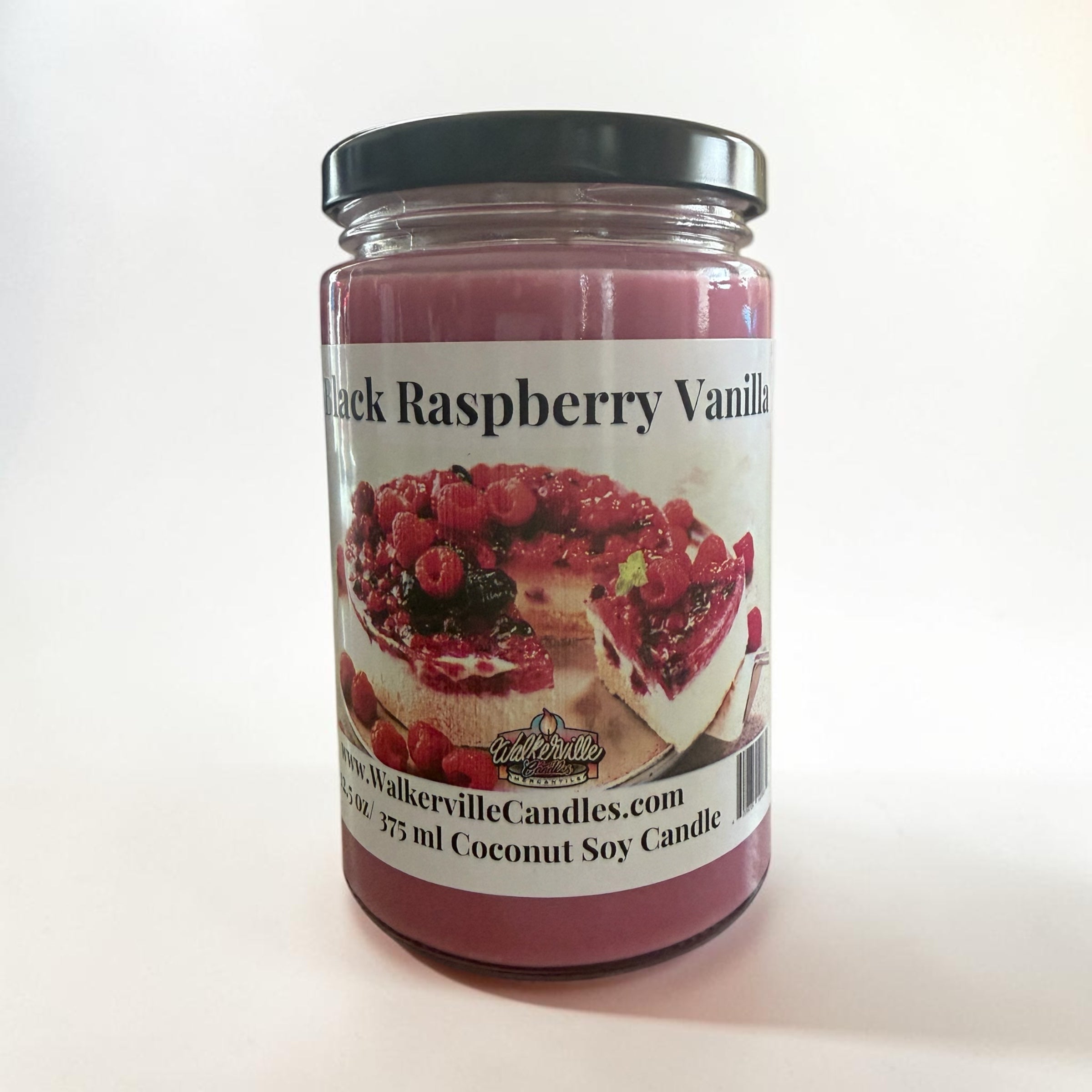 Black Raspberry Vanilla Coconut Soy 12.5 oz/ 375 ml Candle