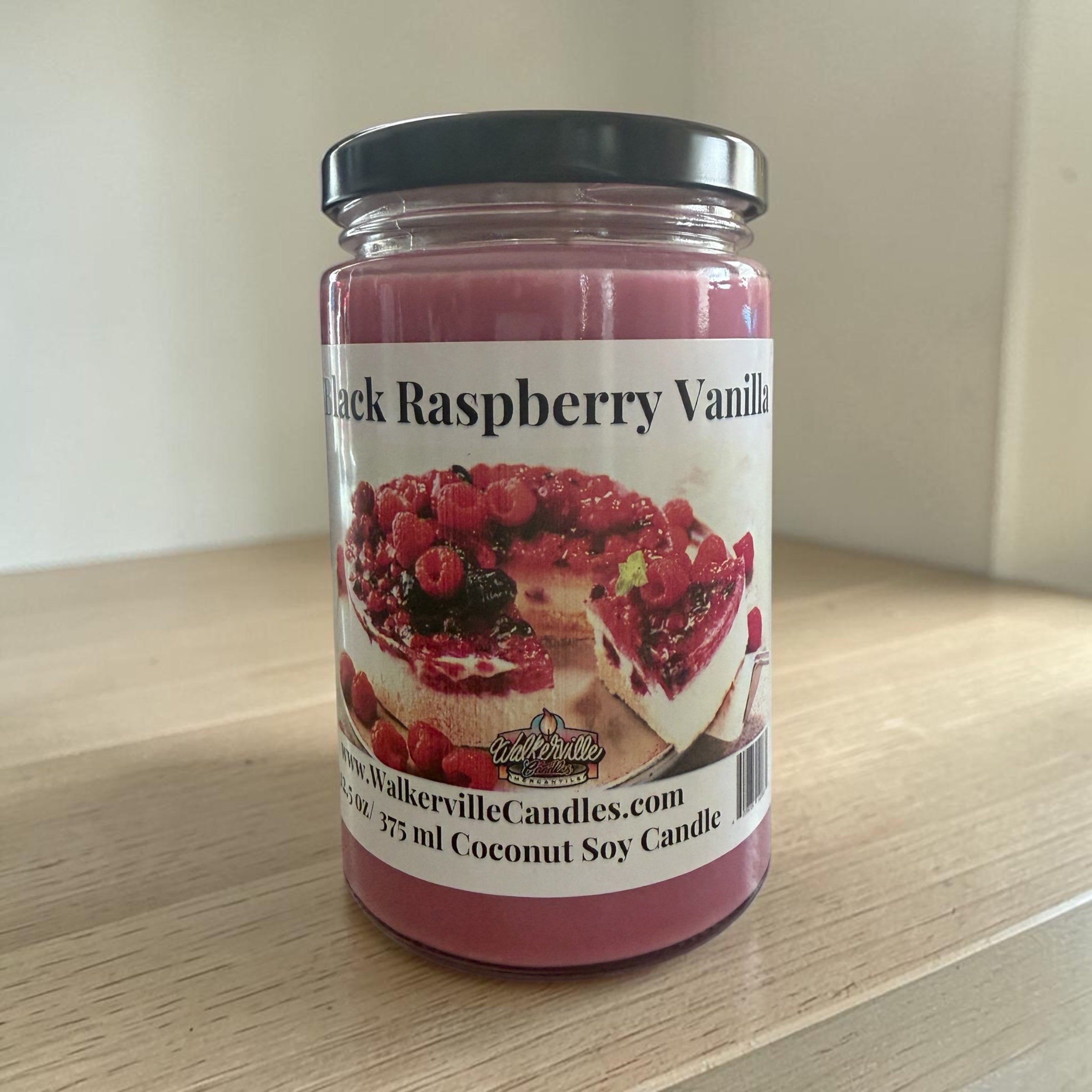Black Raspberry Vanilla Coconut Soy 12.5 oz/ 375 ml Candle