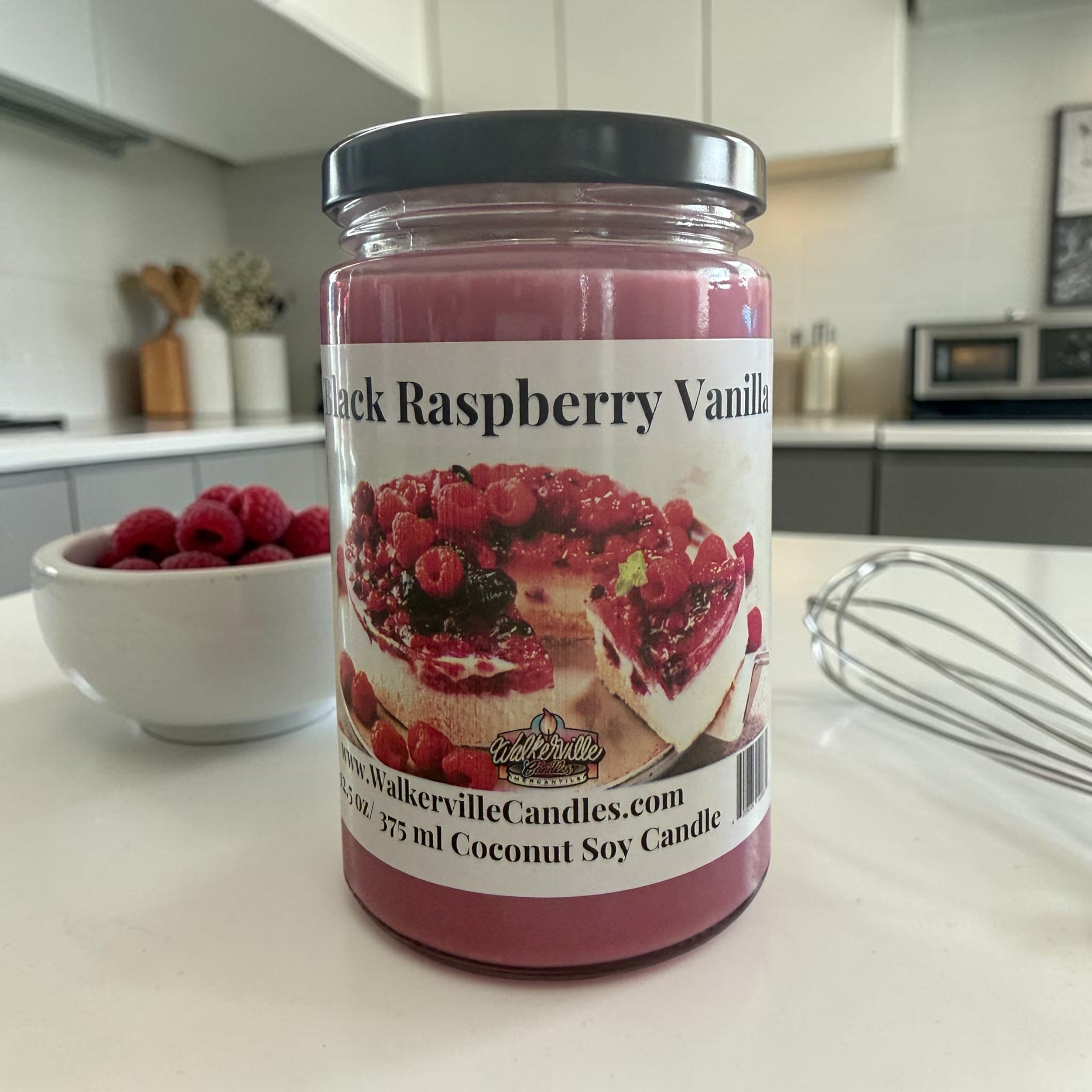 Black Raspberry Vanilla Coconut Soy 12.5 oz/ 375 ml Candle