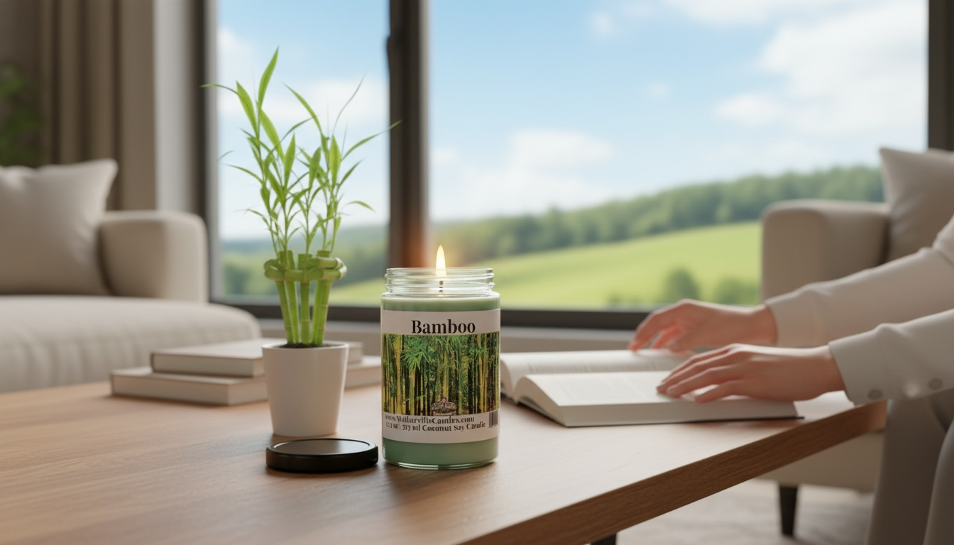 Bamboo Coconut Soy 12.5 oz/ 375 ml Candle