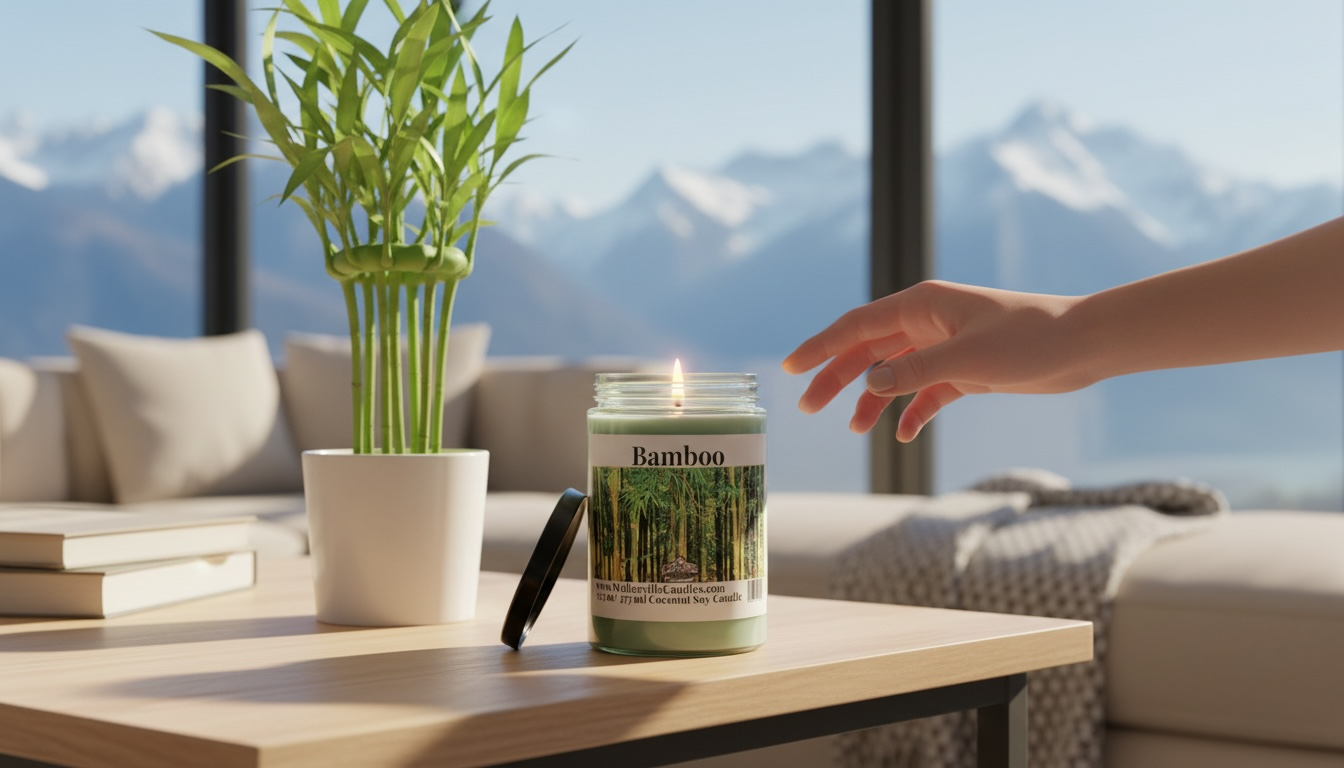 Bamboo Coconut Soy 12.5 oz/ 375 ml Candle
