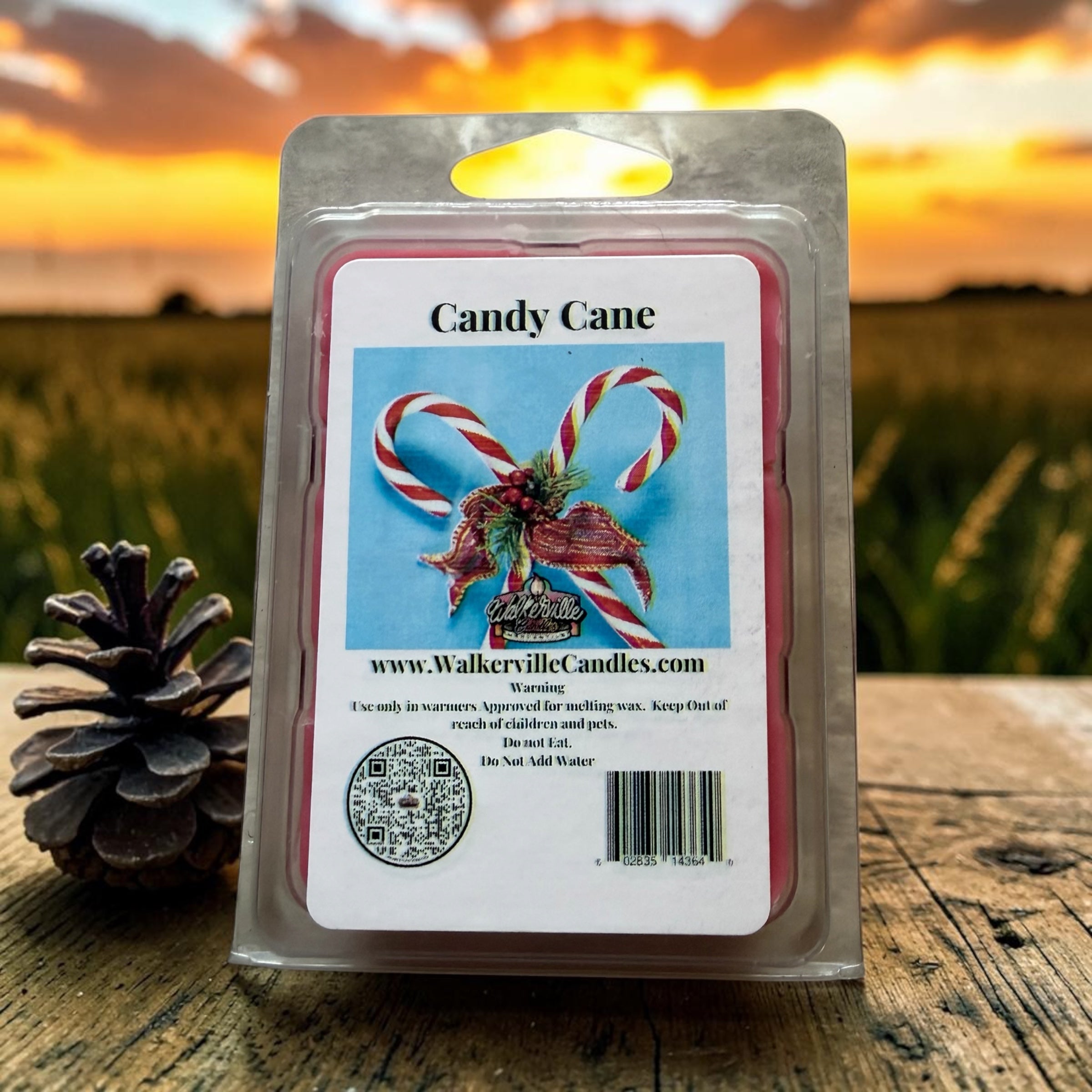 Candy Cane Wax Melt