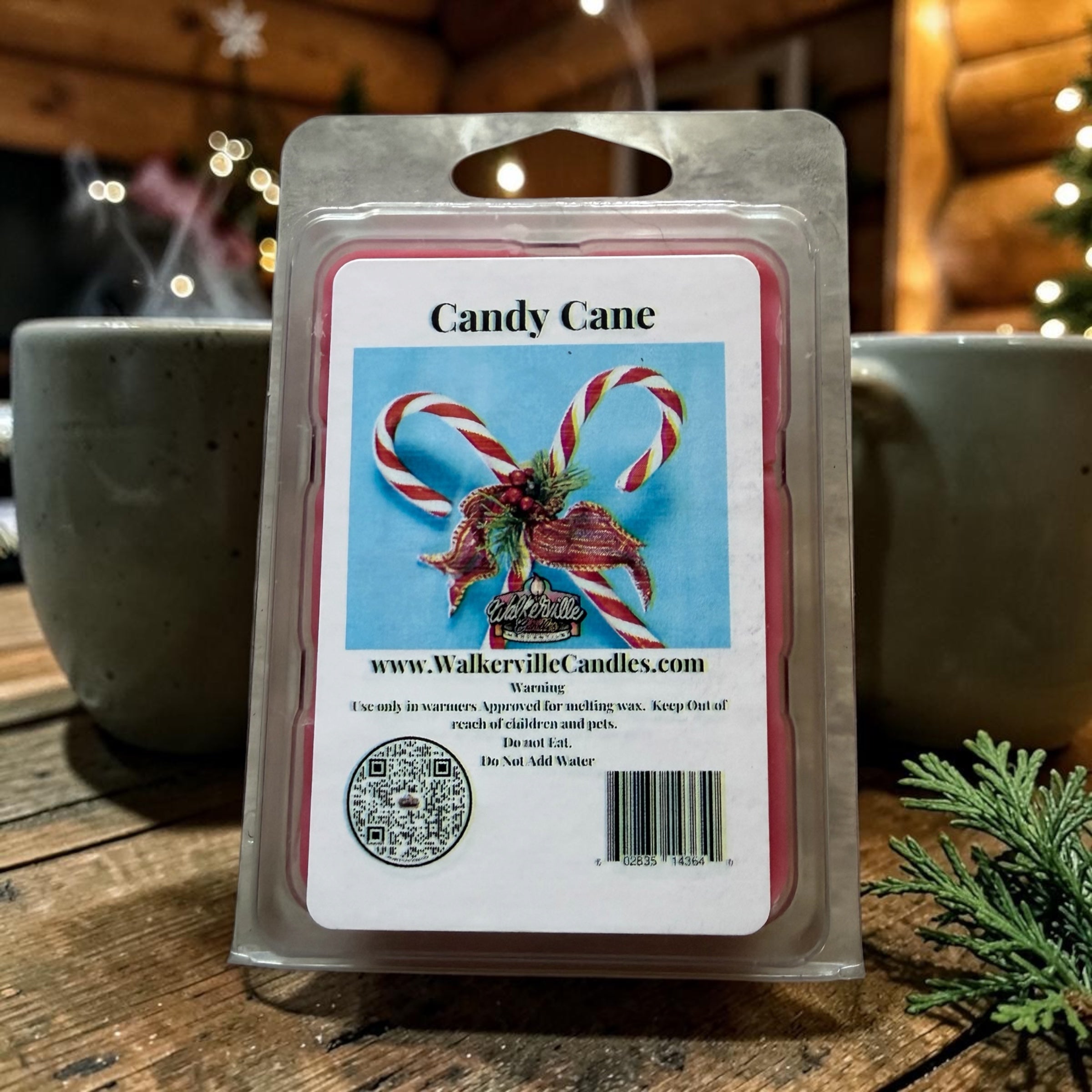 Candy Cane Wax Melt