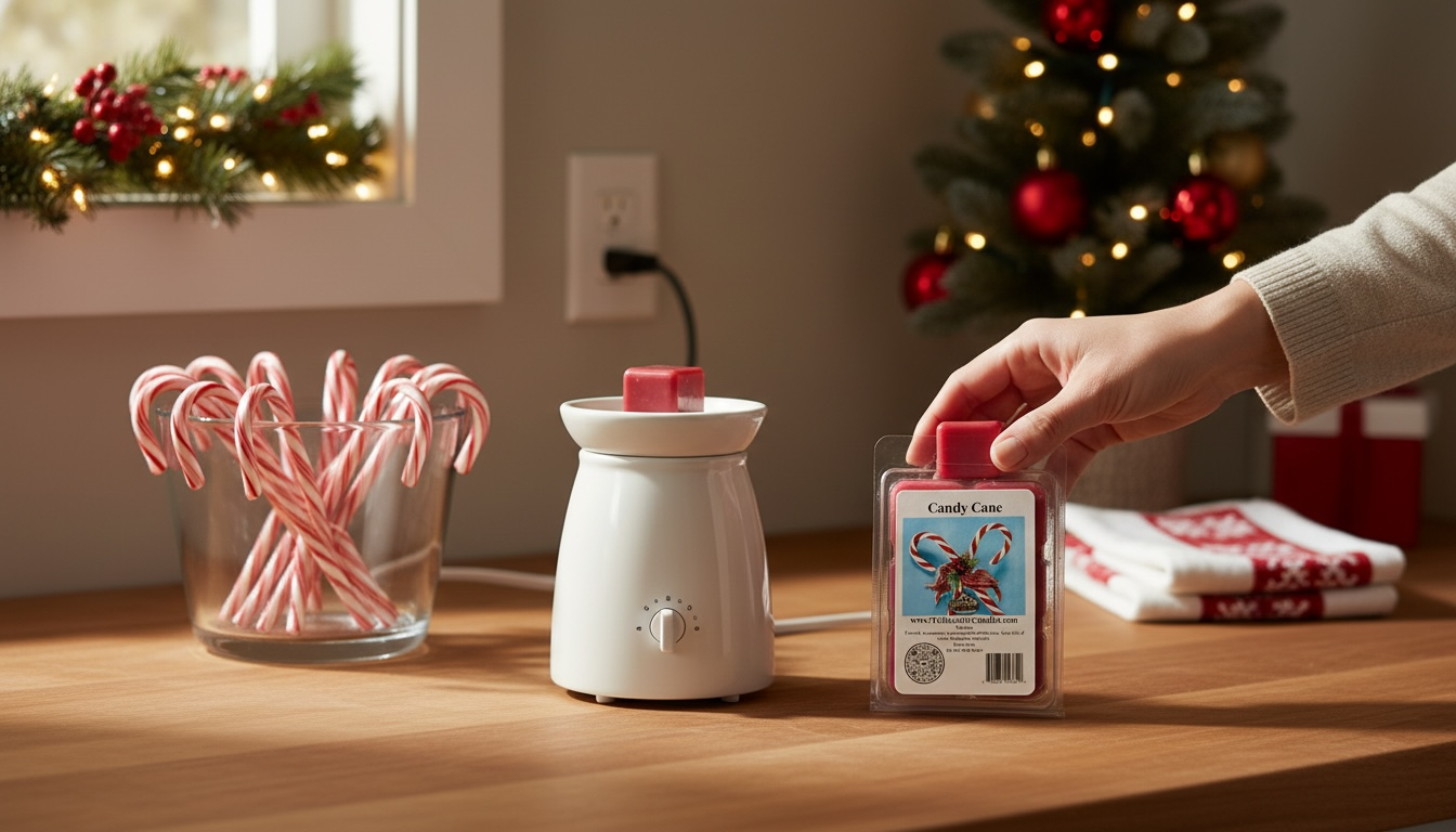 Candy Cane Wax Melt