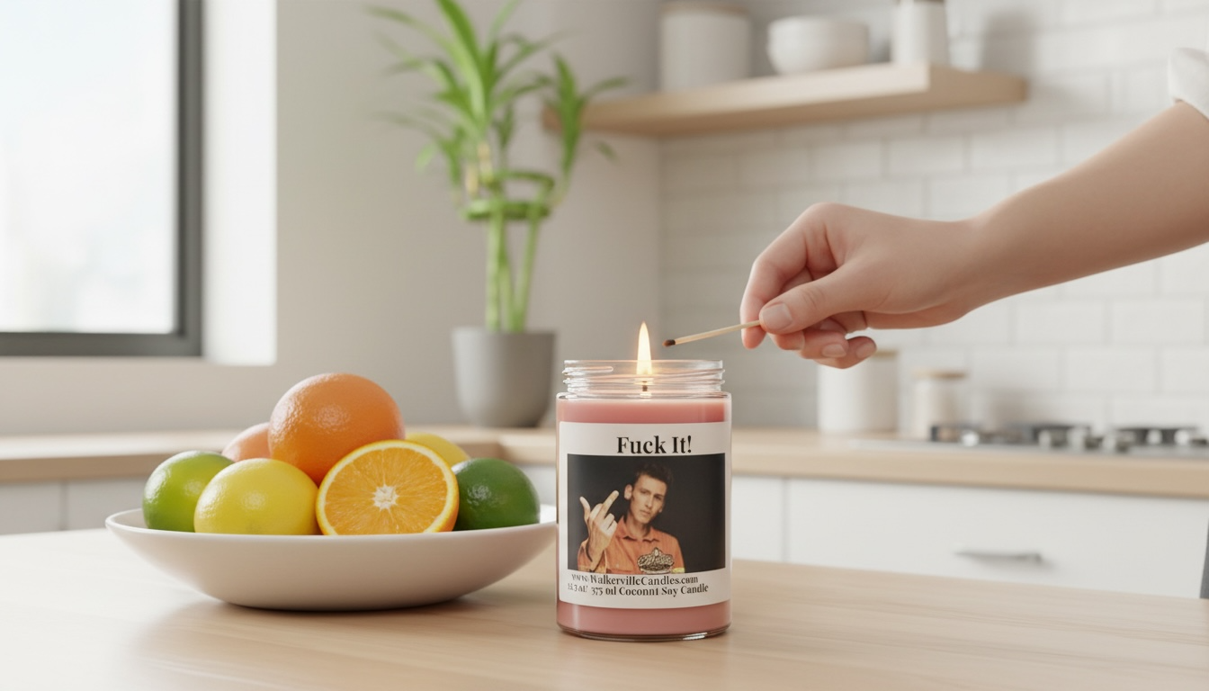 Fuck It! Coconut Soy 12.5 oz/ 375 ml Candle