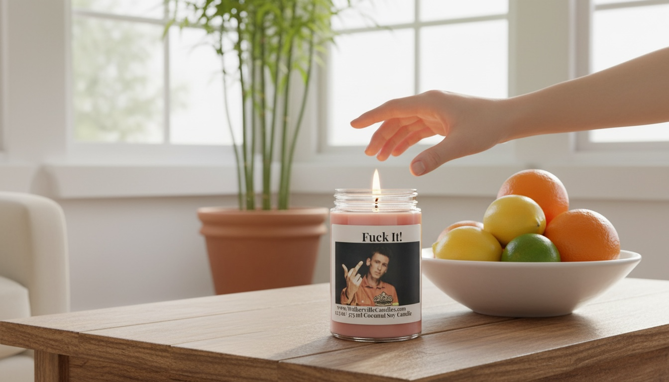 Fuck It! Coconut Soy 12.5 oz/ 375 ml Candle