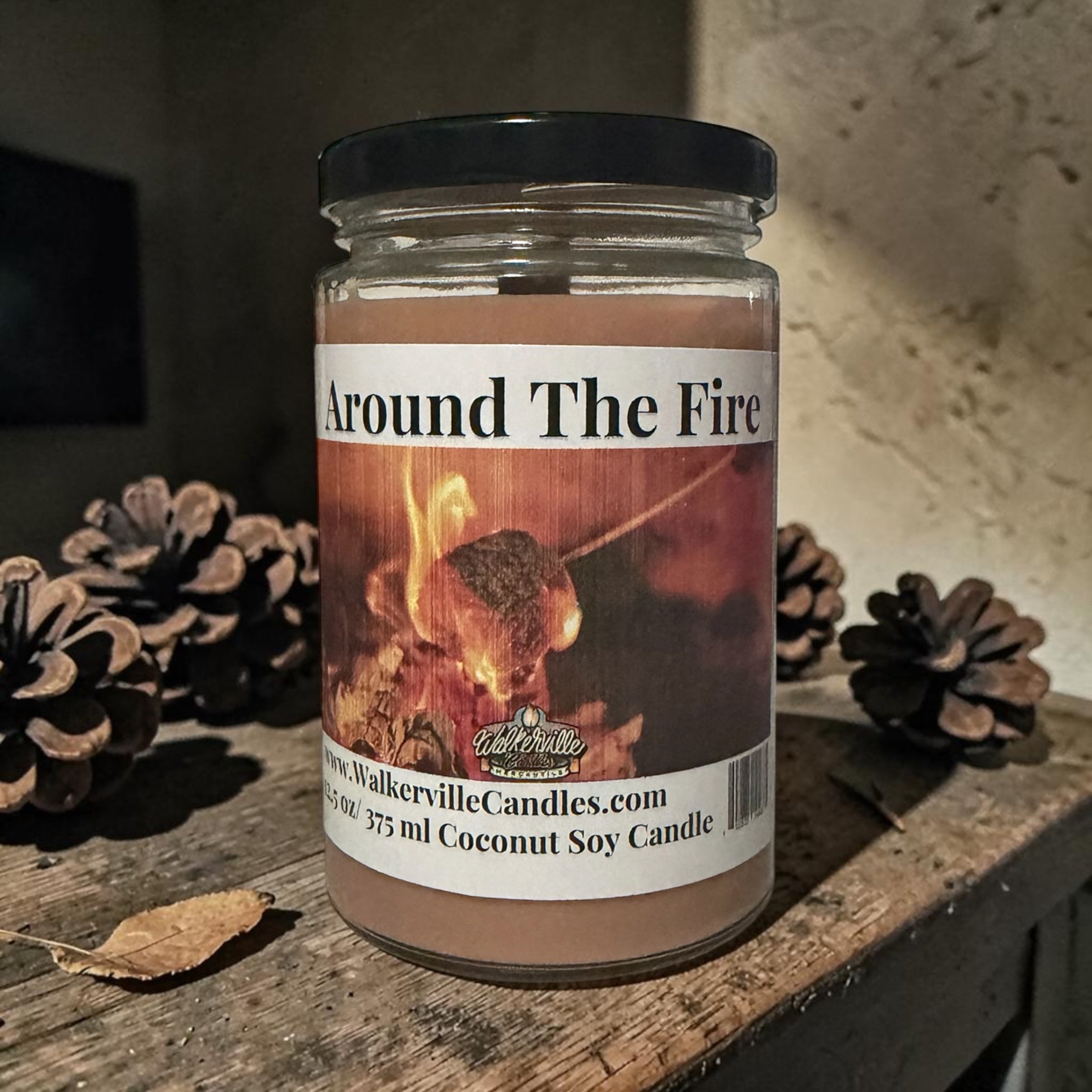 Around The Fire Coconut Soy 12.5 oz/ 375 ml Candle