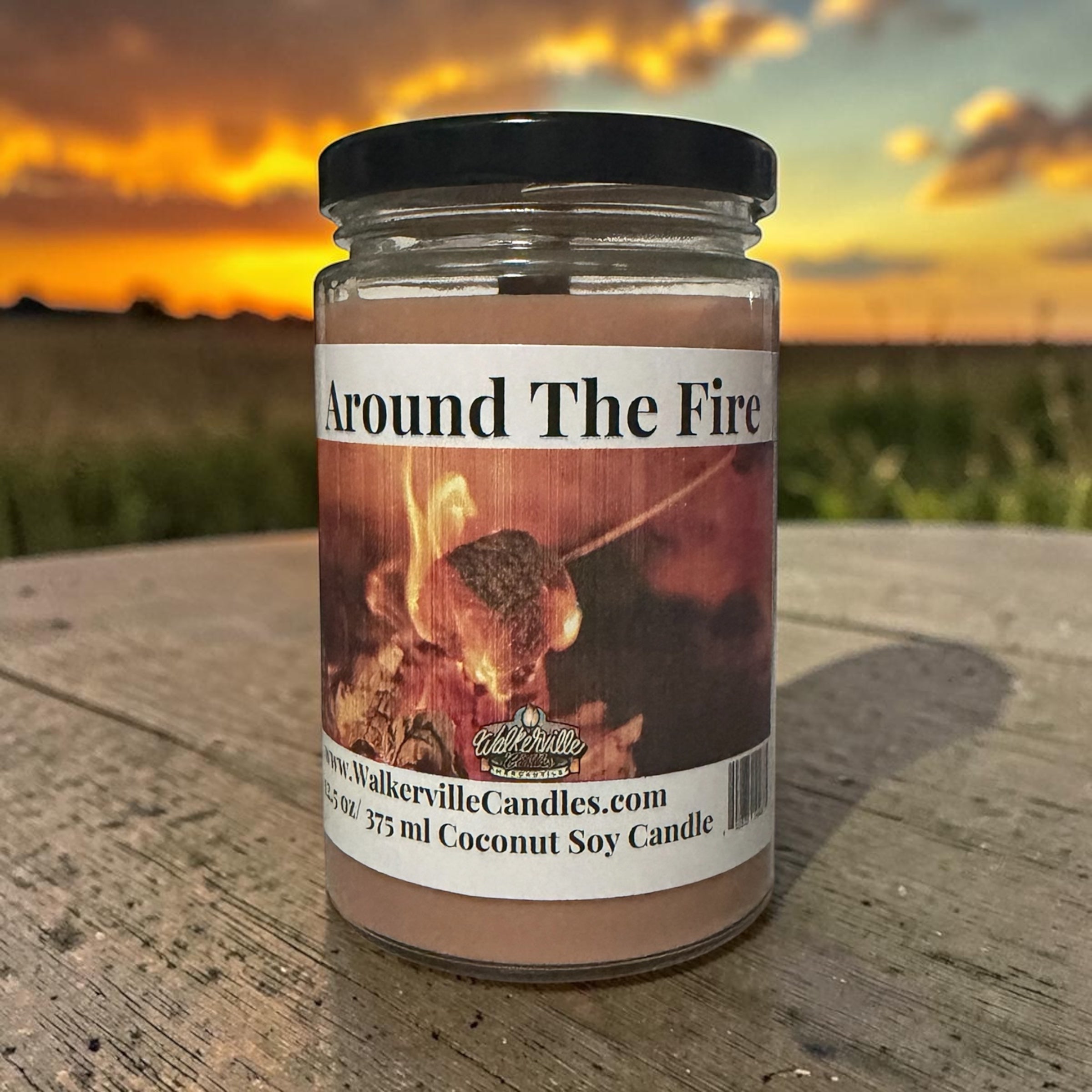 Around The Fire Coconut Soy 12.5 oz/ 375 ml Candle