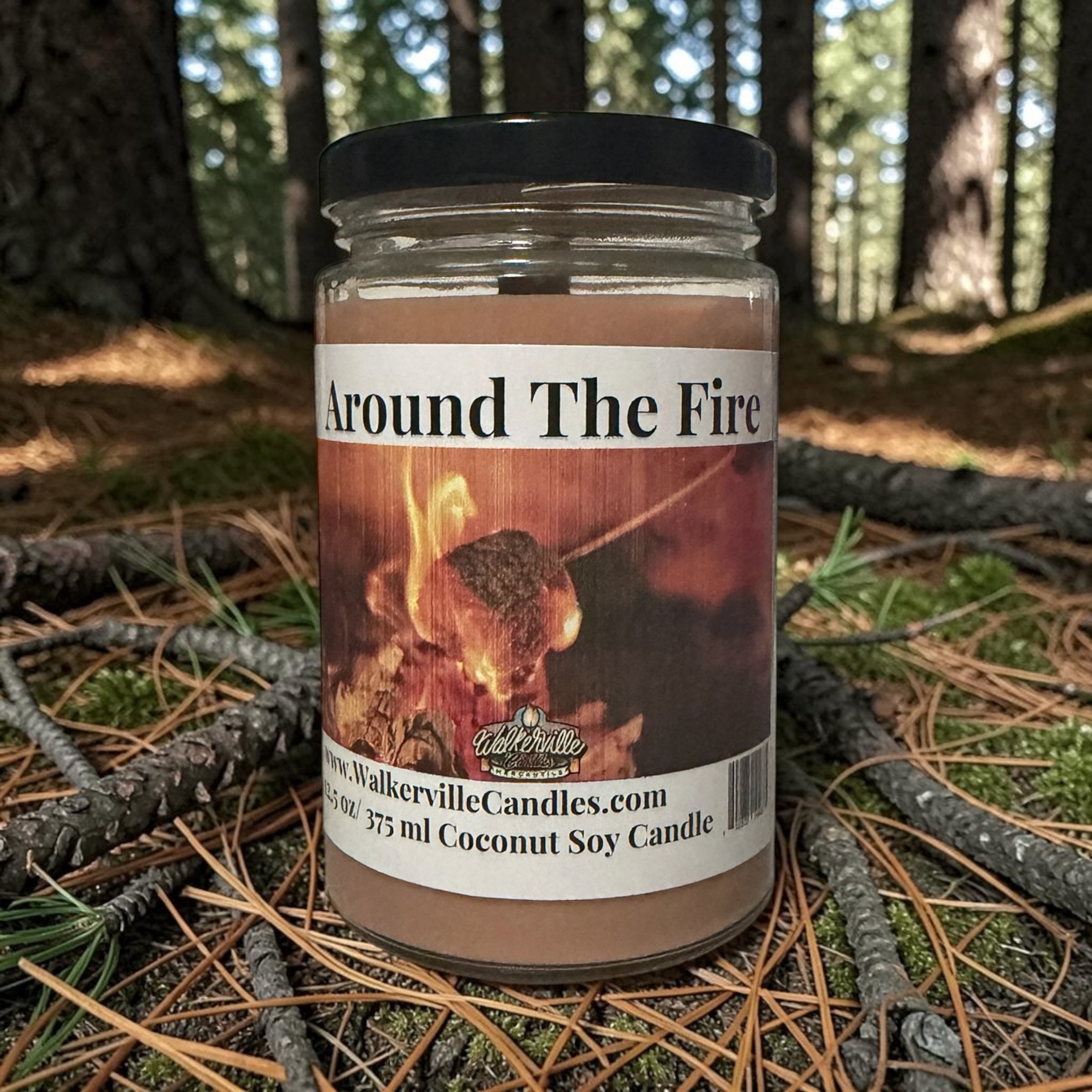 Around The Fire Coconut Soy 12.5 oz/ 375 ml Candle