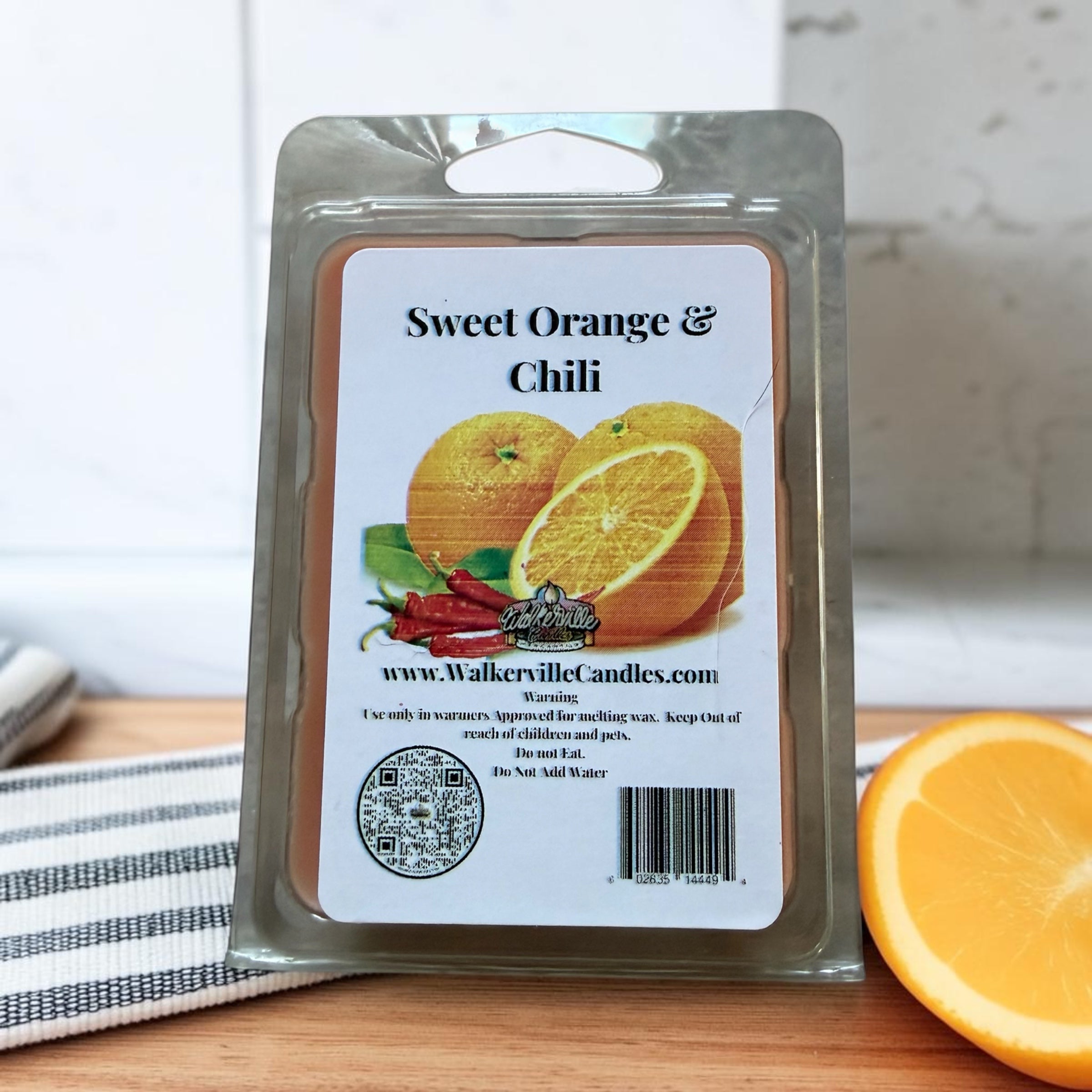 Sweet Orange & Chili Wax Melt