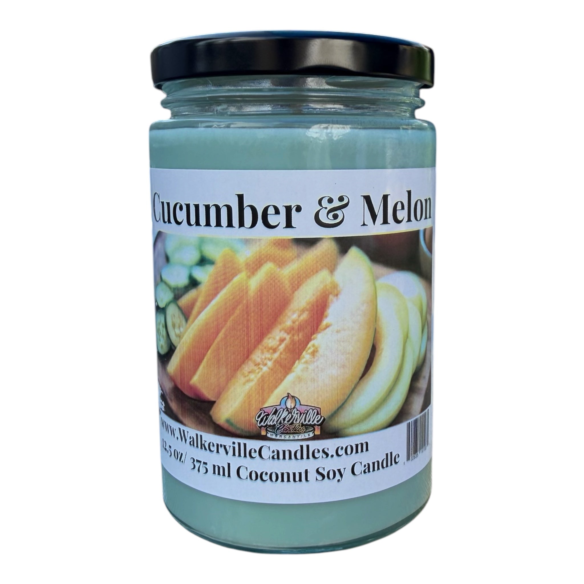 Cucumber & Melon Coconut Soy 12.5 oz/ 375 ml Candle
