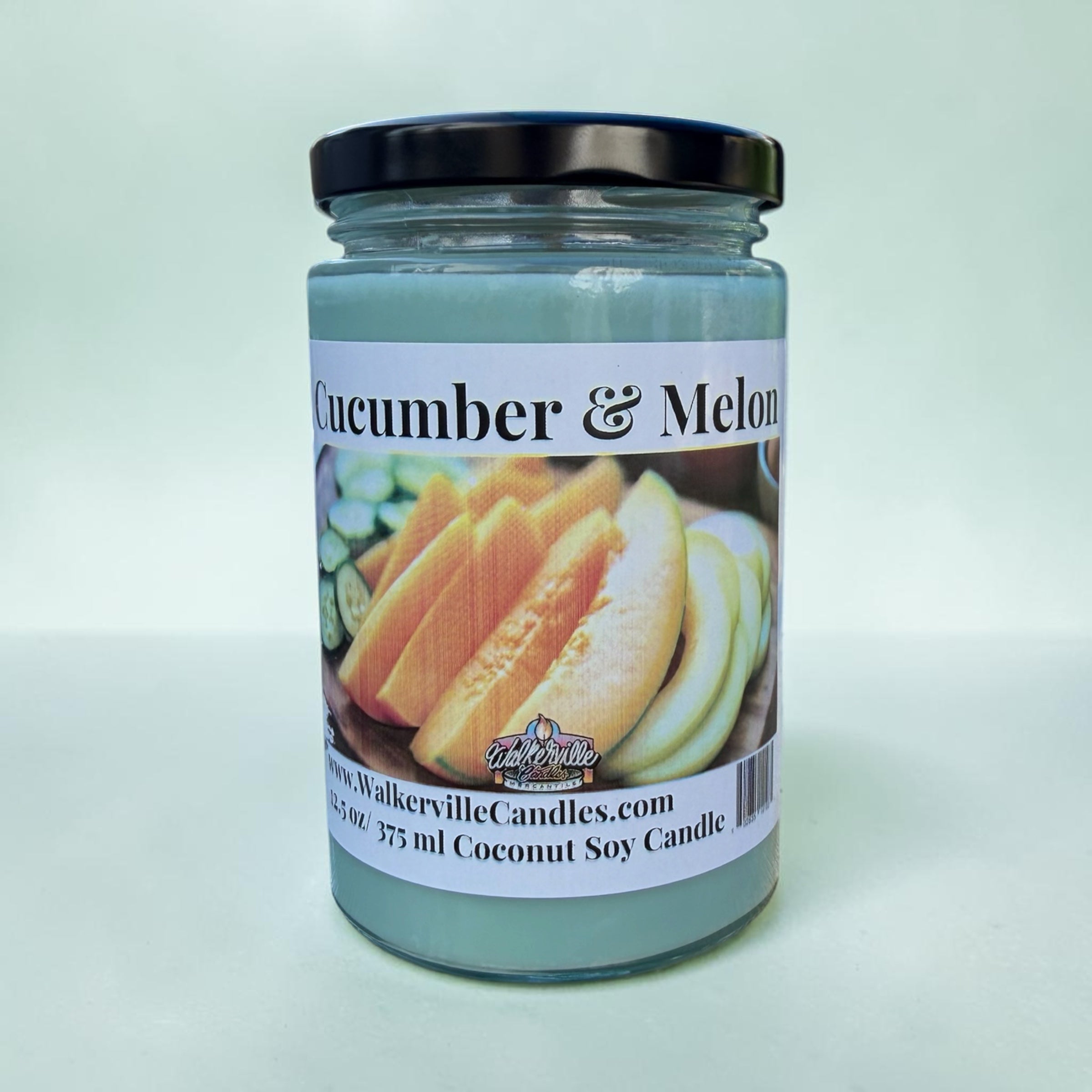Cucumber & Melon Coconut Soy 12.5 oz/ 375 ml Candle