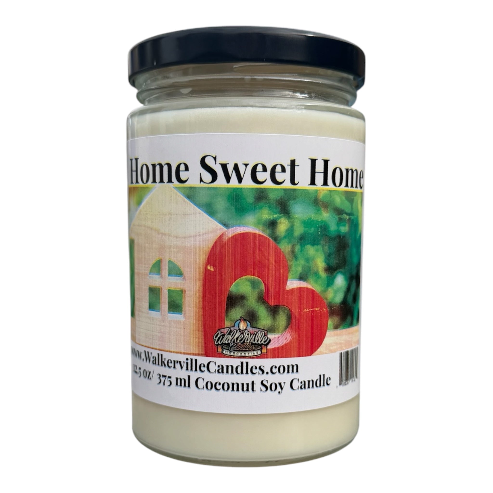 Home Sweet Home Coconut Soy 12.5 oz/ 375 ml Candle Wood Wick