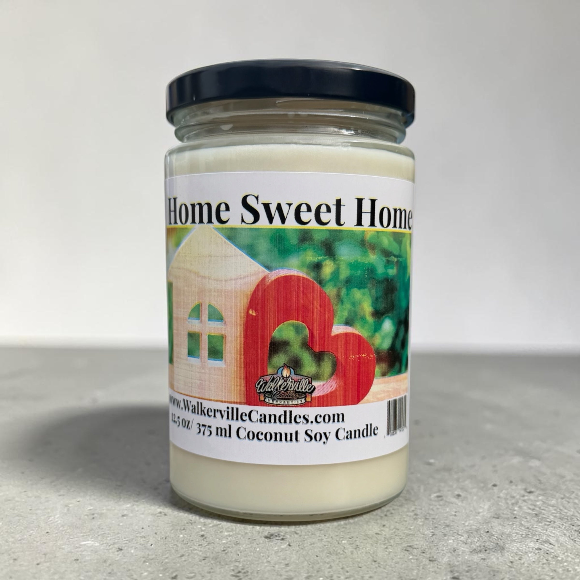 Home Sweet Home Coconut Soy 12.5 oz/ 375 ml Candle Wood Wick