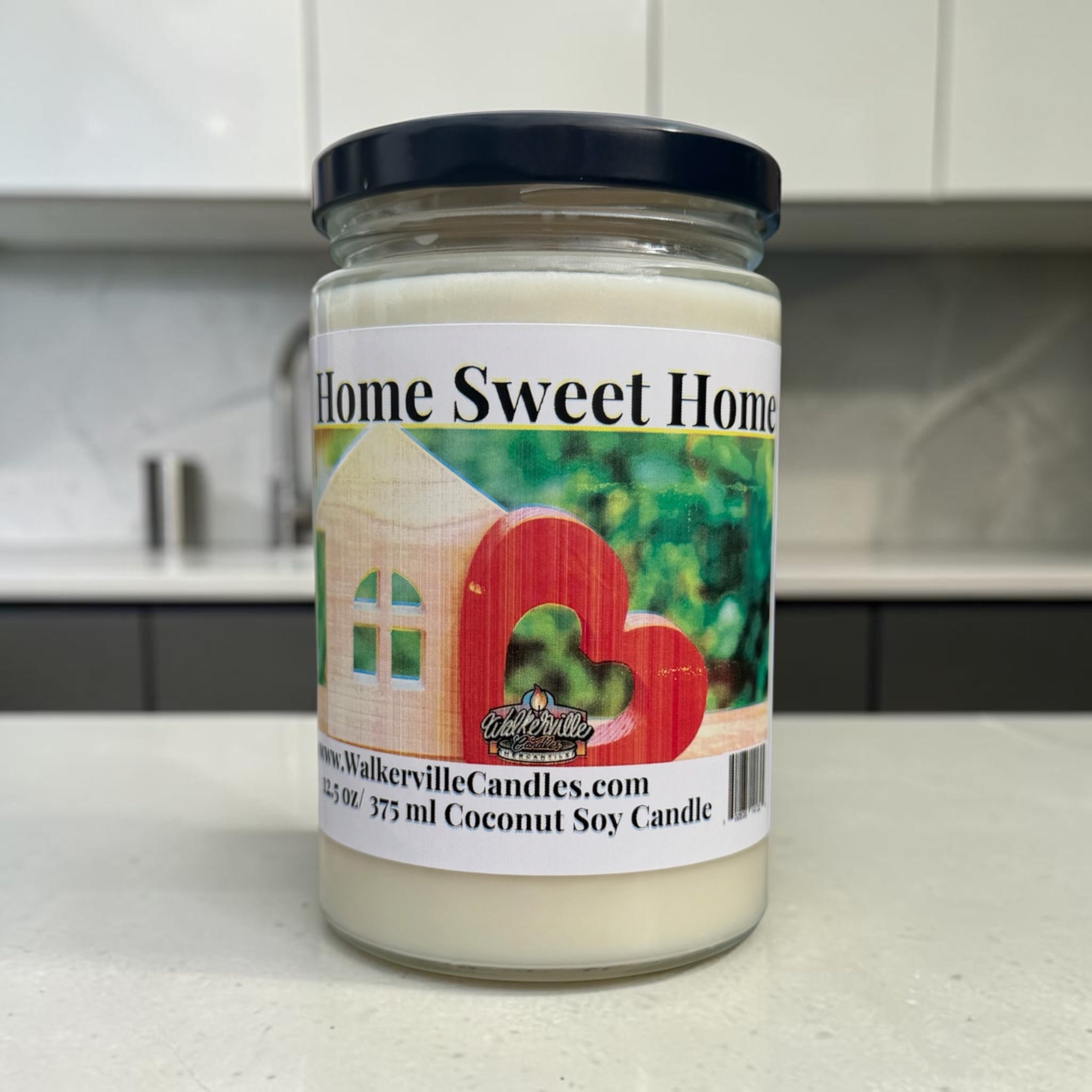 Home Sweet Home Coconut Soy 12.5 oz/ 375 ml Candle Wood Wick