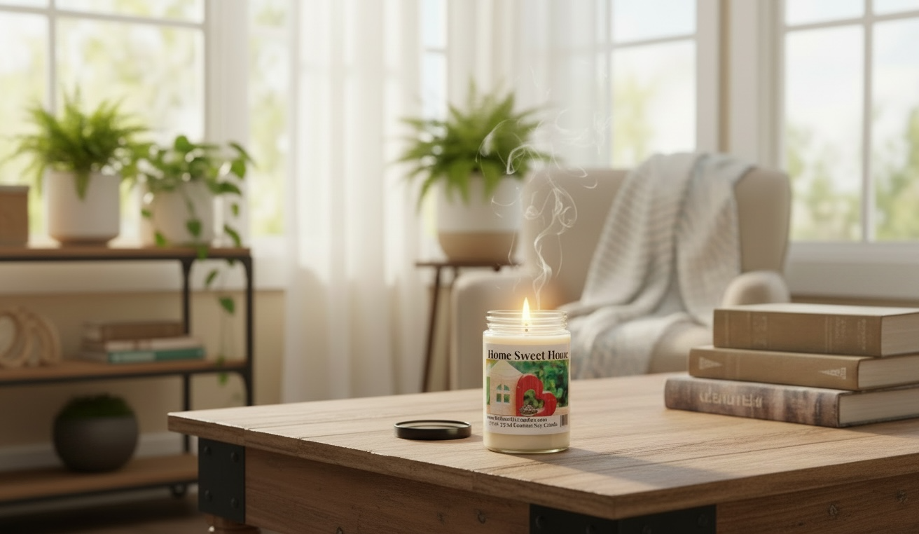 Home Sweet Home Coconut Soy 12.5 oz/ 375 ml Candle