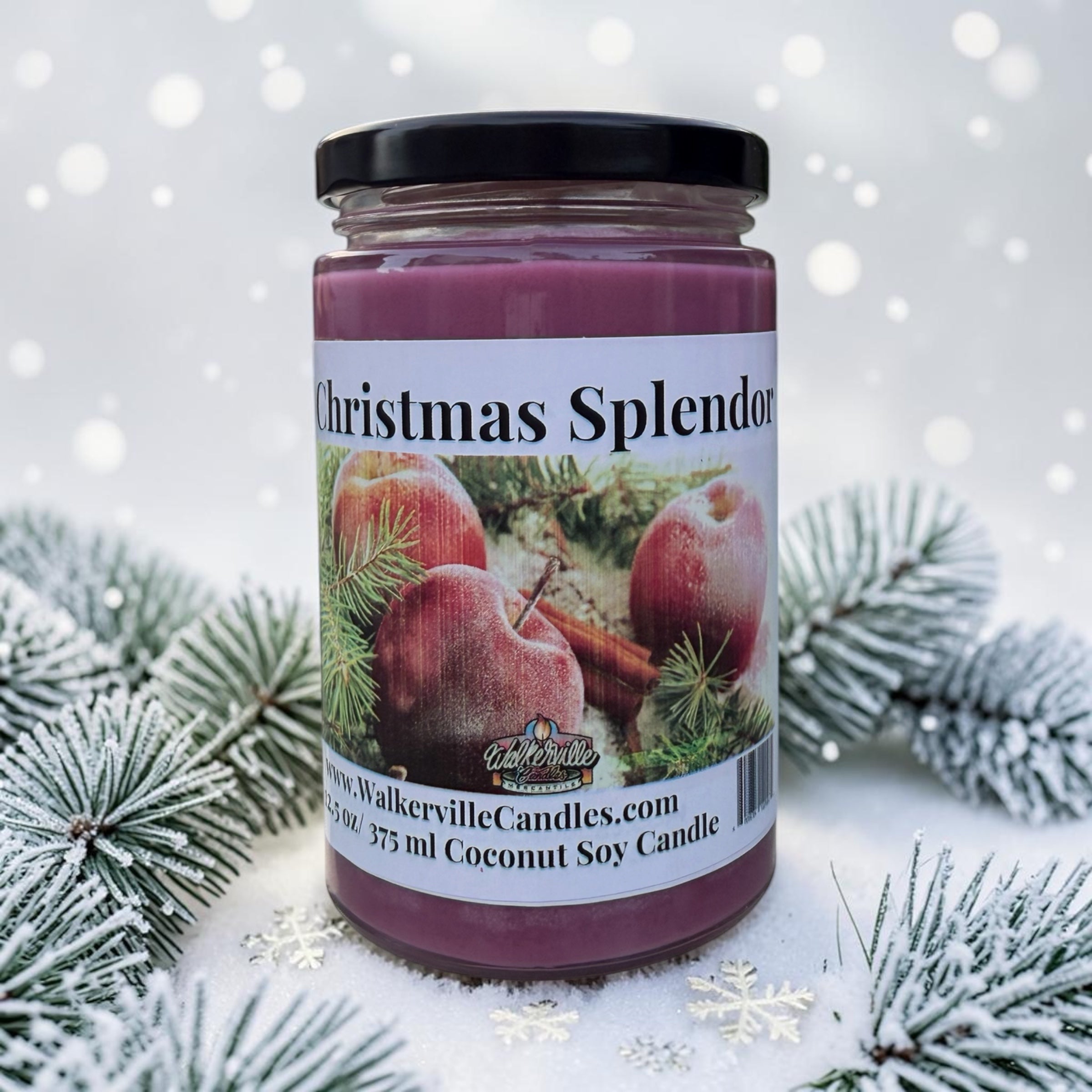 Christmas Splendor Coconut Soy 12.5 oz/ 375 ml Candle