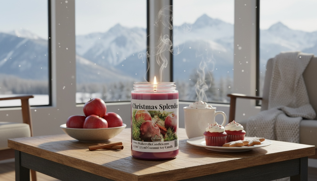 Christmas Splendor Coconut Soy 12.5 oz/ 375 ml Candle