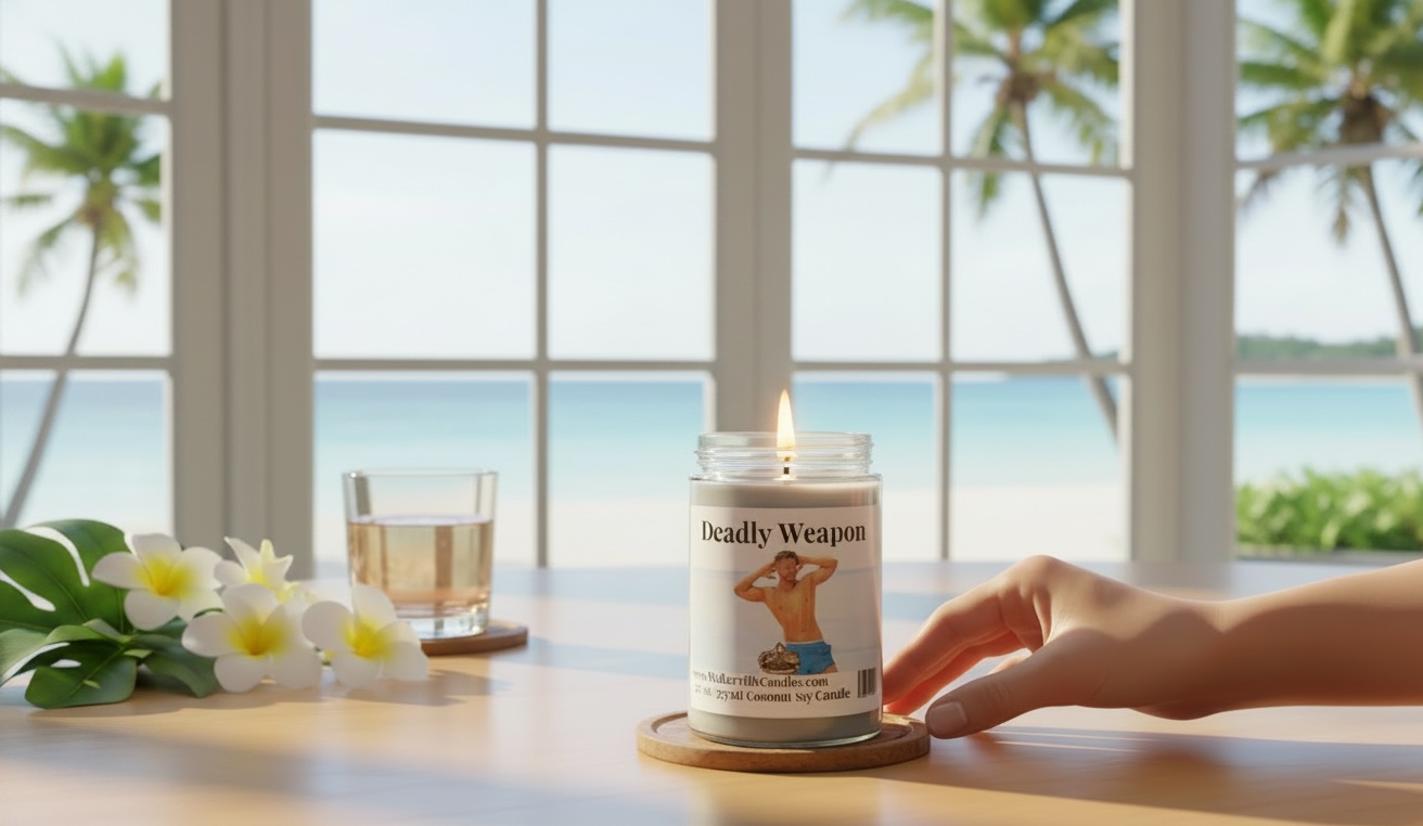 Deadly Weapon Coconut Soy 12.5 oz/ 375 ml Candle