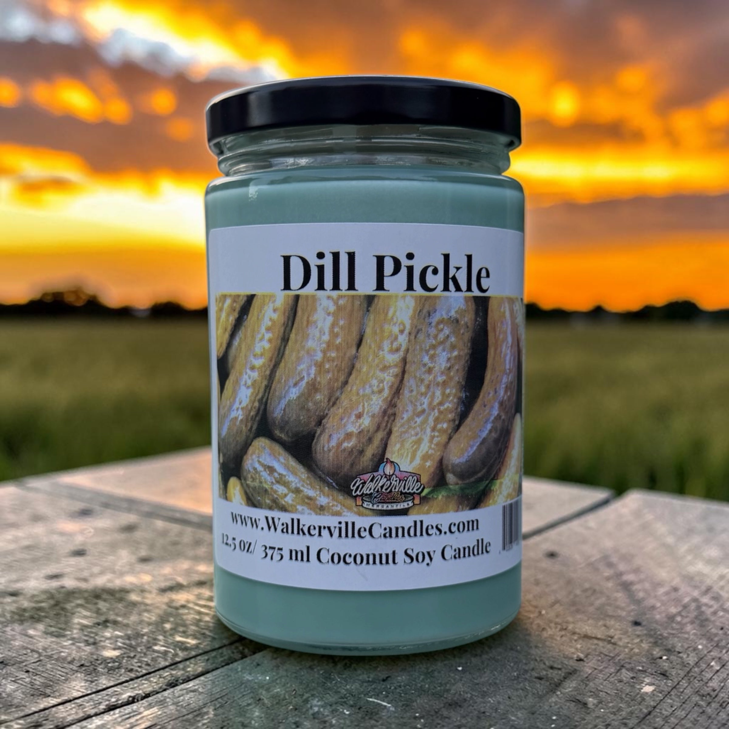 Dill Pickle Coconut Soy 12.5 oz/ 375 ml Candle