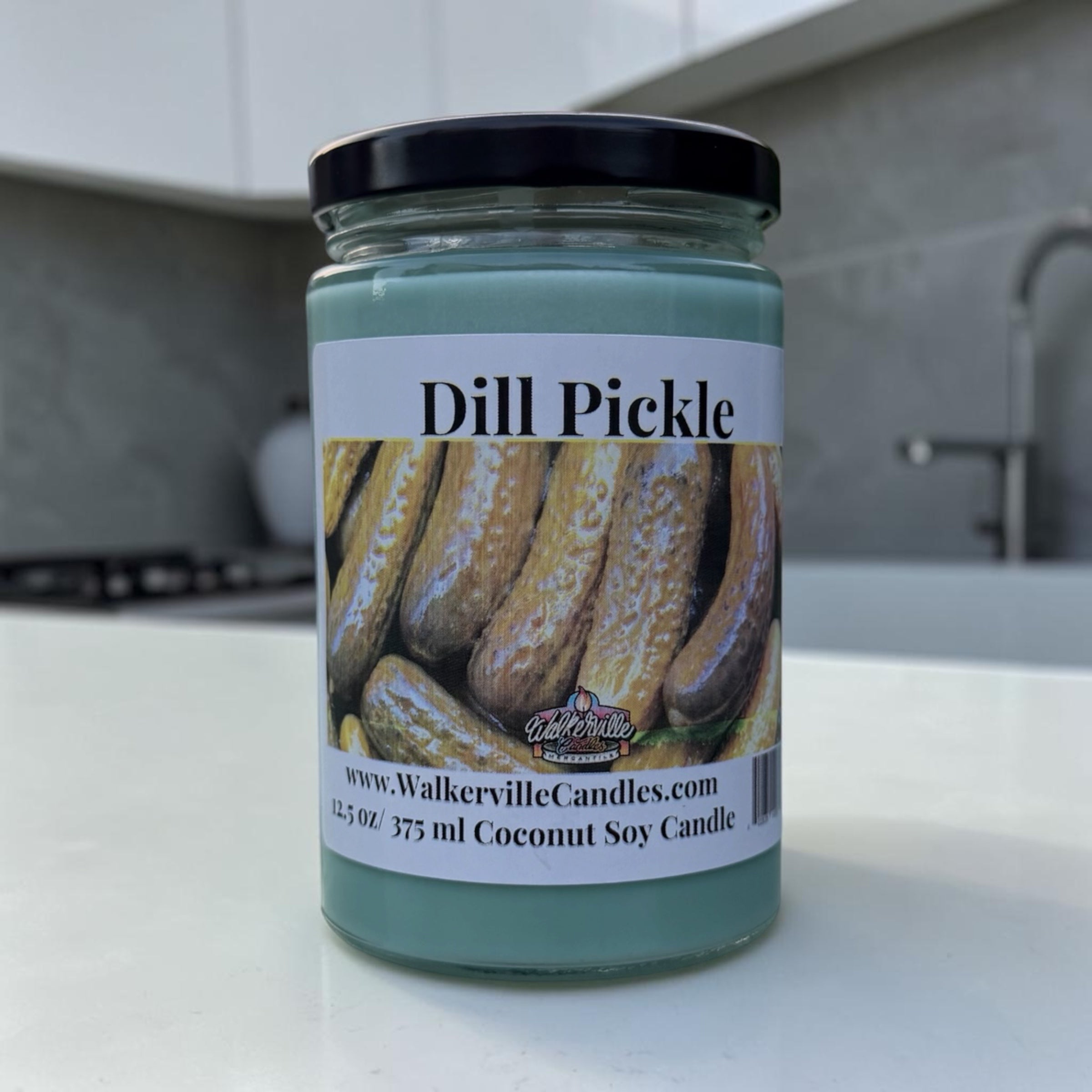 Dill Pickle Coconut Soy 12.5 oz/ 375 ml Candle