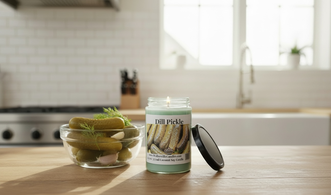 Dill Pickle Coconut Soy 12.5 oz/ 375 ml Candle