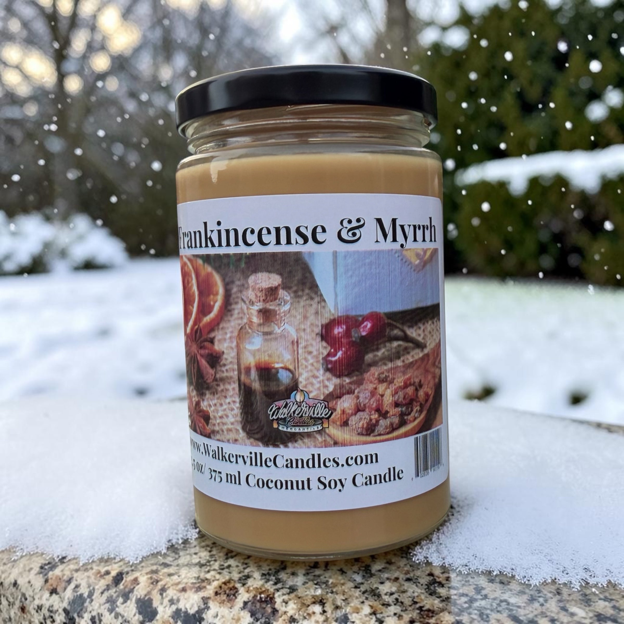 Frankincense & Myrrh Coconut Soy 12.5 oz/ 375 ml Candle