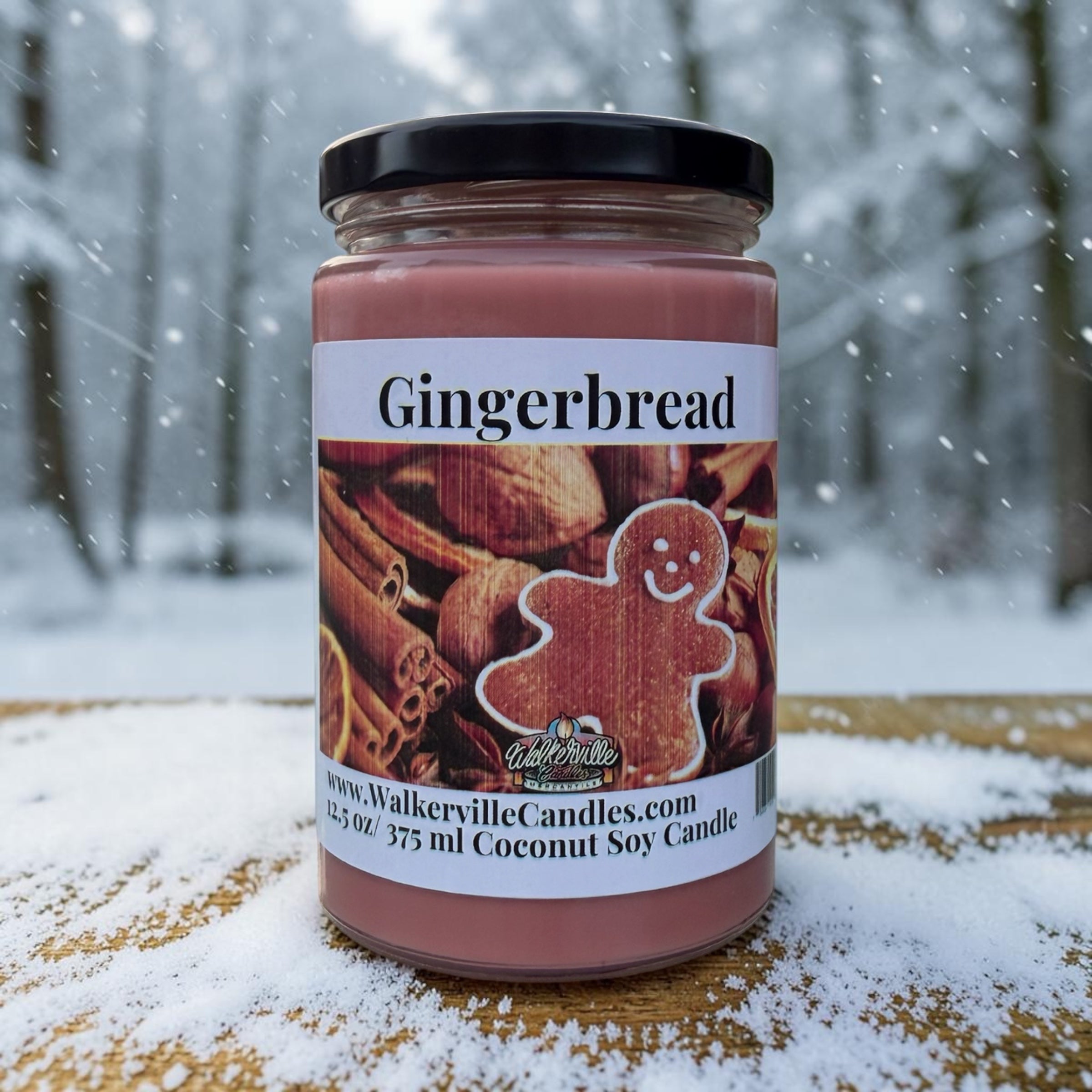 Gingerbread Coconut Soy 12.5 oz/ 375 ml Candle