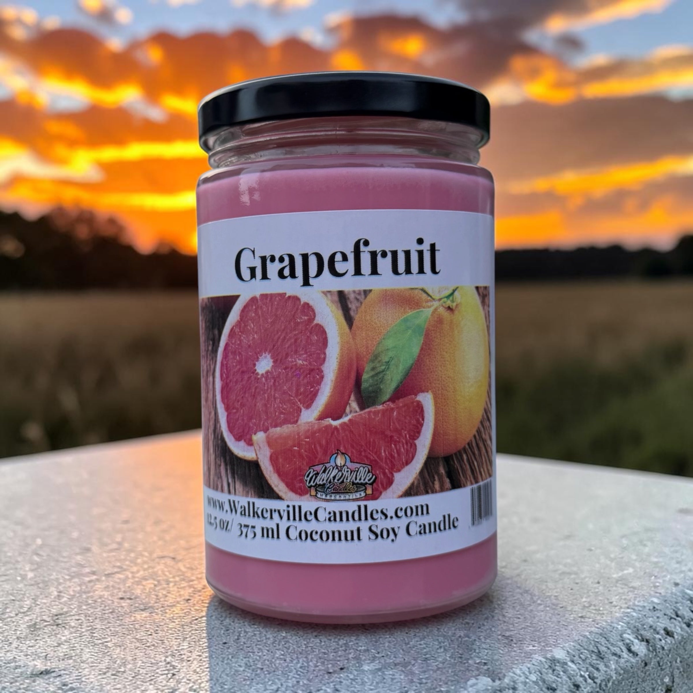 Grapefruit Coconut Soy 12.5 oz/ 375 ml Candle