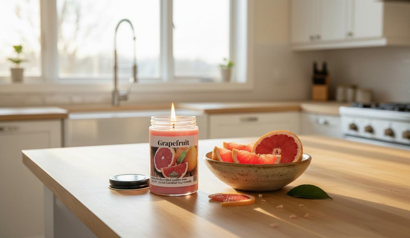 Grapefruit Coconut Soy 12.5 oz/ 375 ml Candle