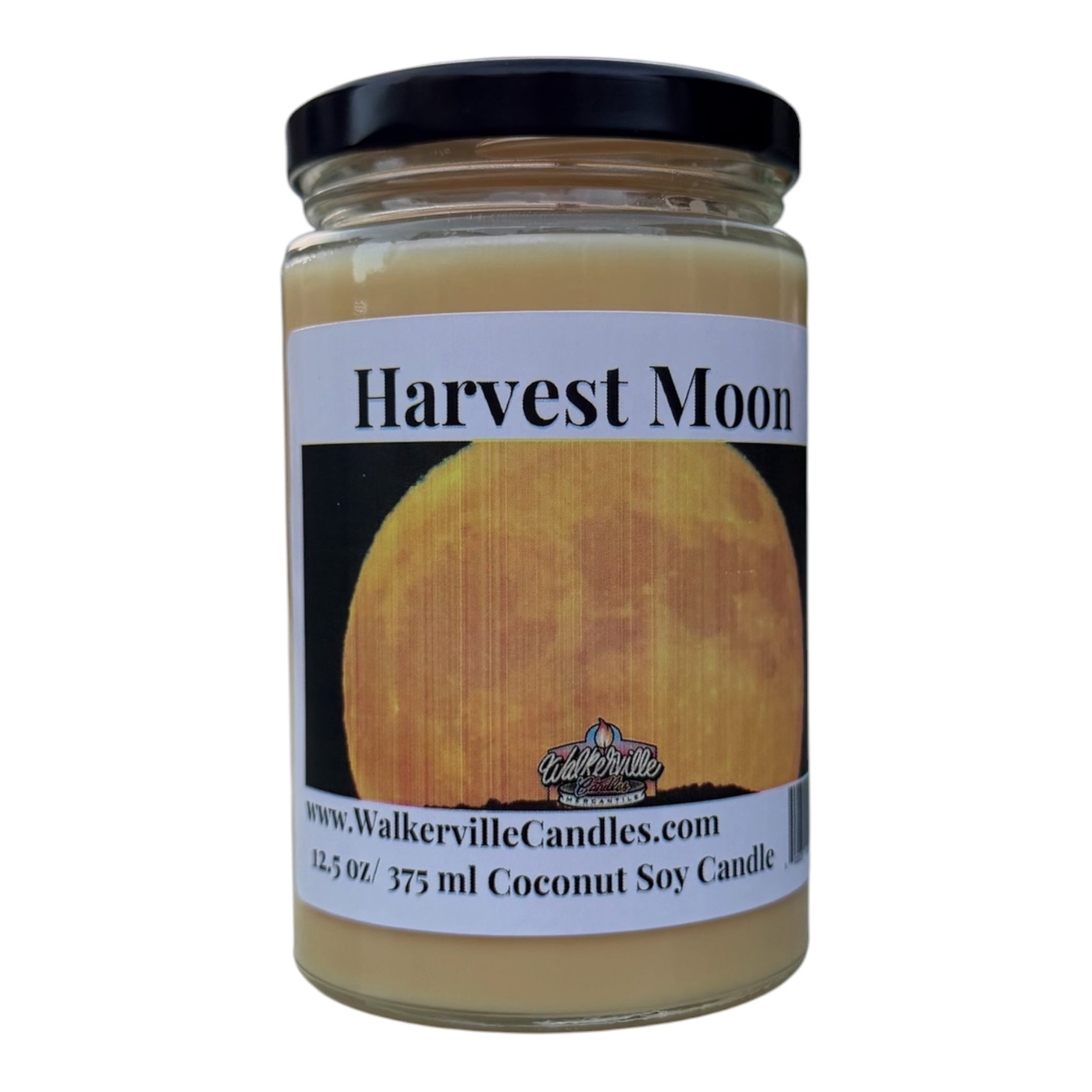 Harvest Moon Coconut Soy 12.5 oz/ 375 ml Candle Wood Wick