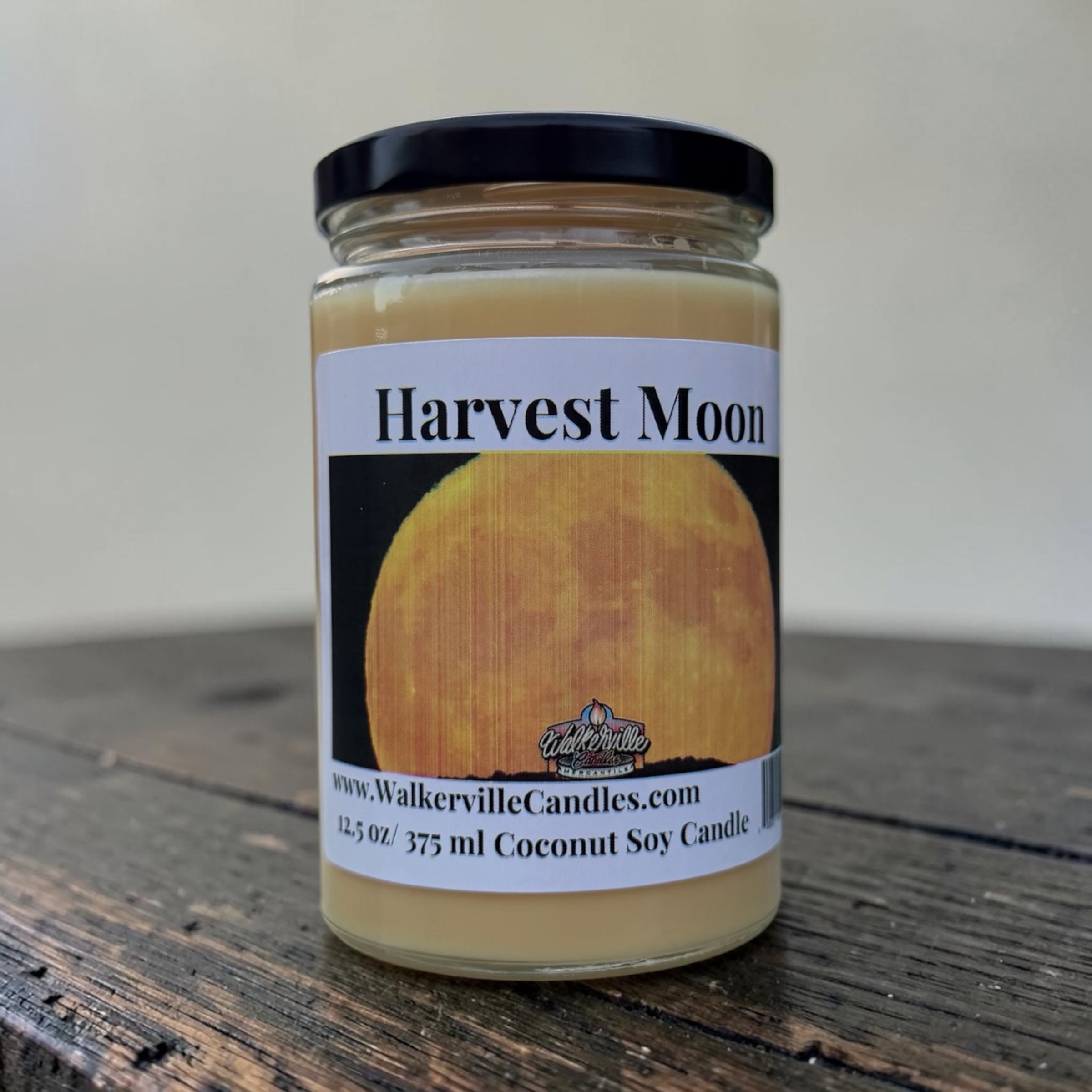 Harvest Moon Coconut Soy 12.5 oz/ 375 ml Candle Wood Wick