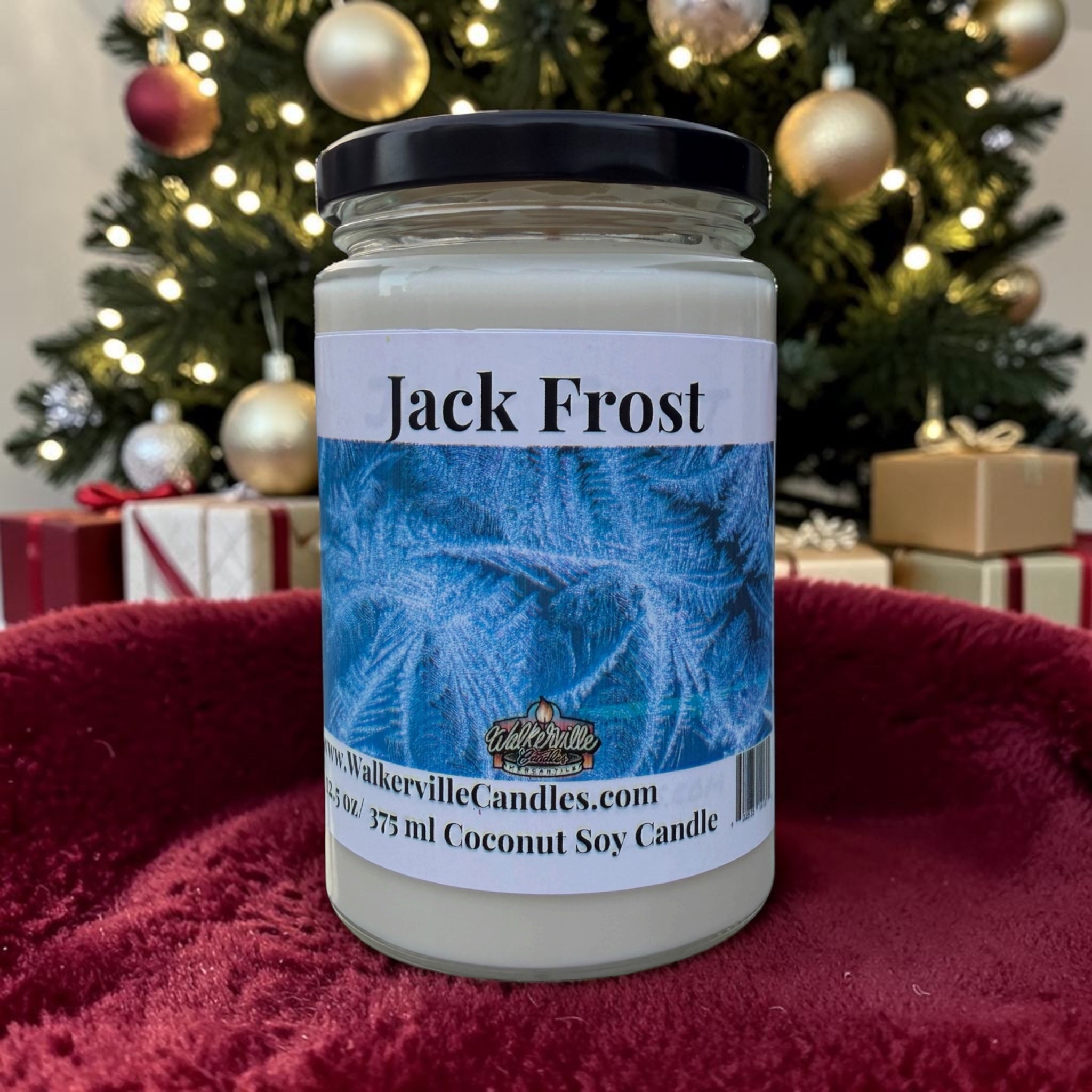 Jack Frost Coconut Soy 12.5 oz/ 375 ml Candle Wood Wick