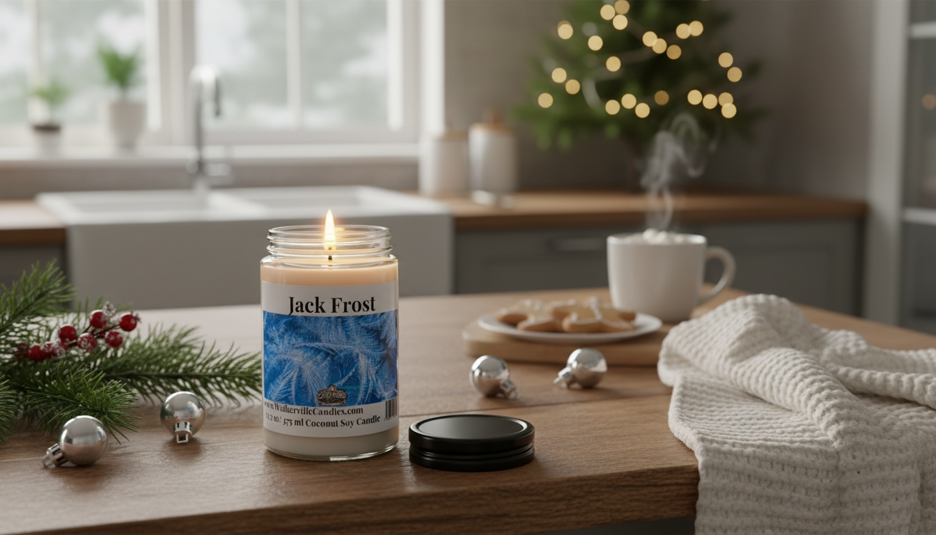 Jack Frost Coconut Soy 12.5 oz/ 375 ml Candle