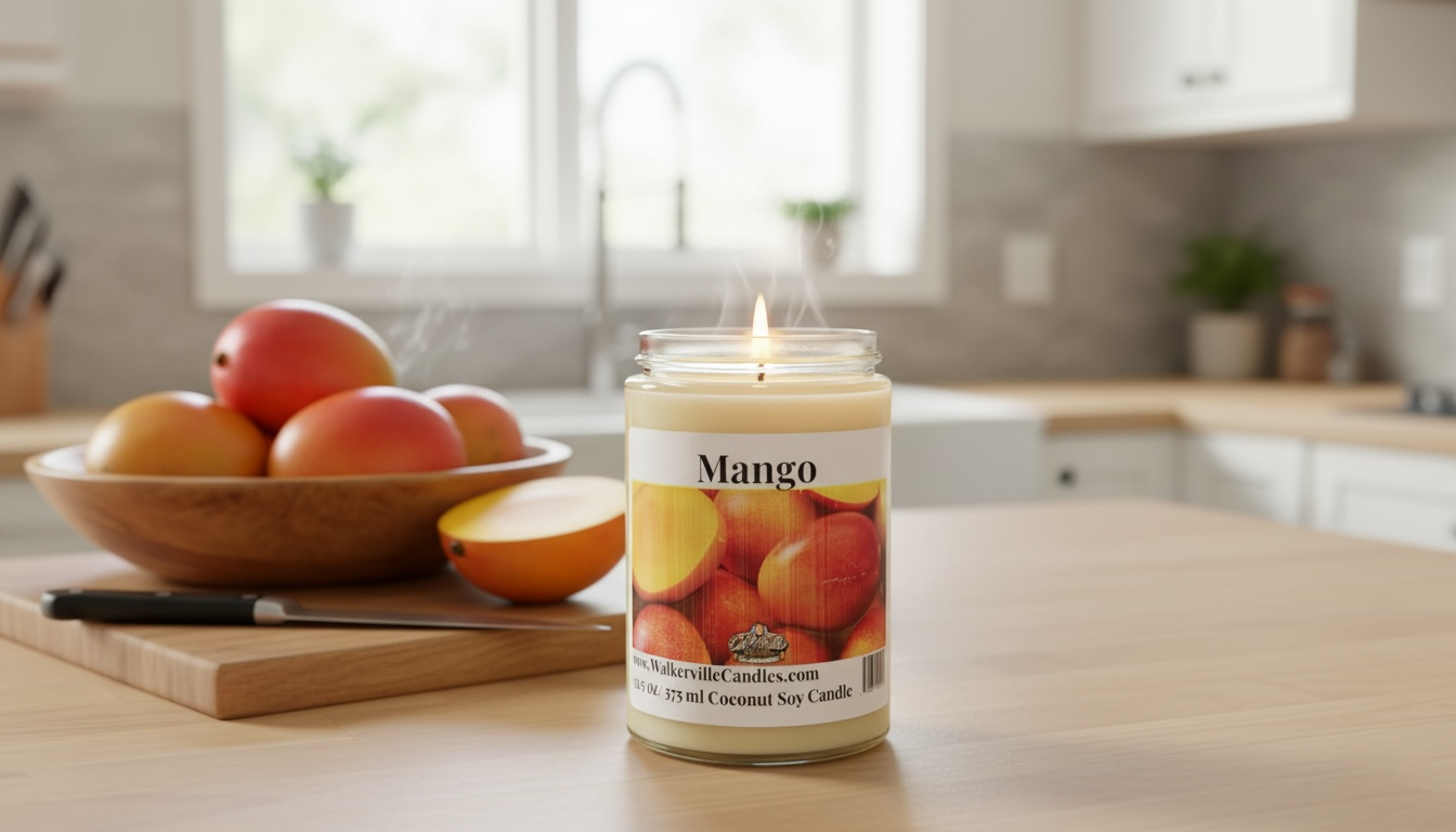 Mango Coconut Soy 12.5 oz/ 375 ml Candle