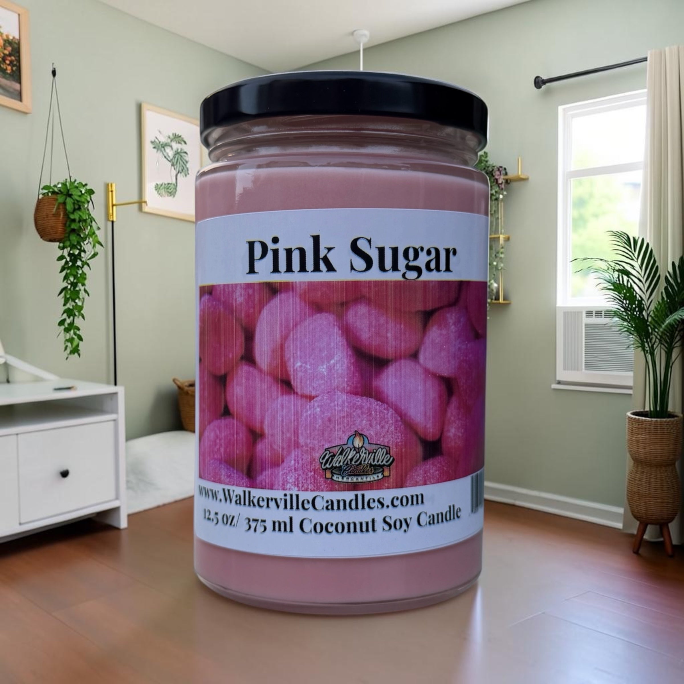 Pink Sugar Coconut Soy 12.5 oz/ 375 ml Candle