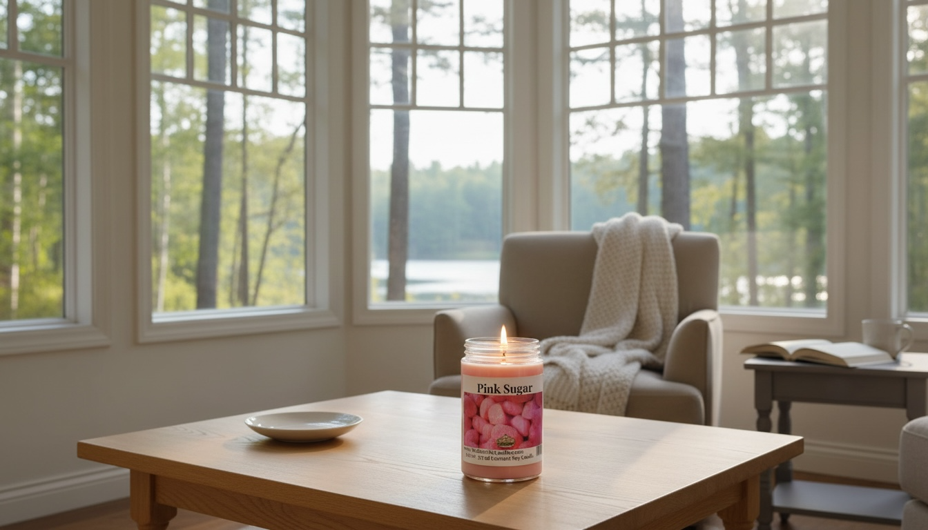 Pink Sugar Coconut Soy 12.5 oz/ 375 ml Candle