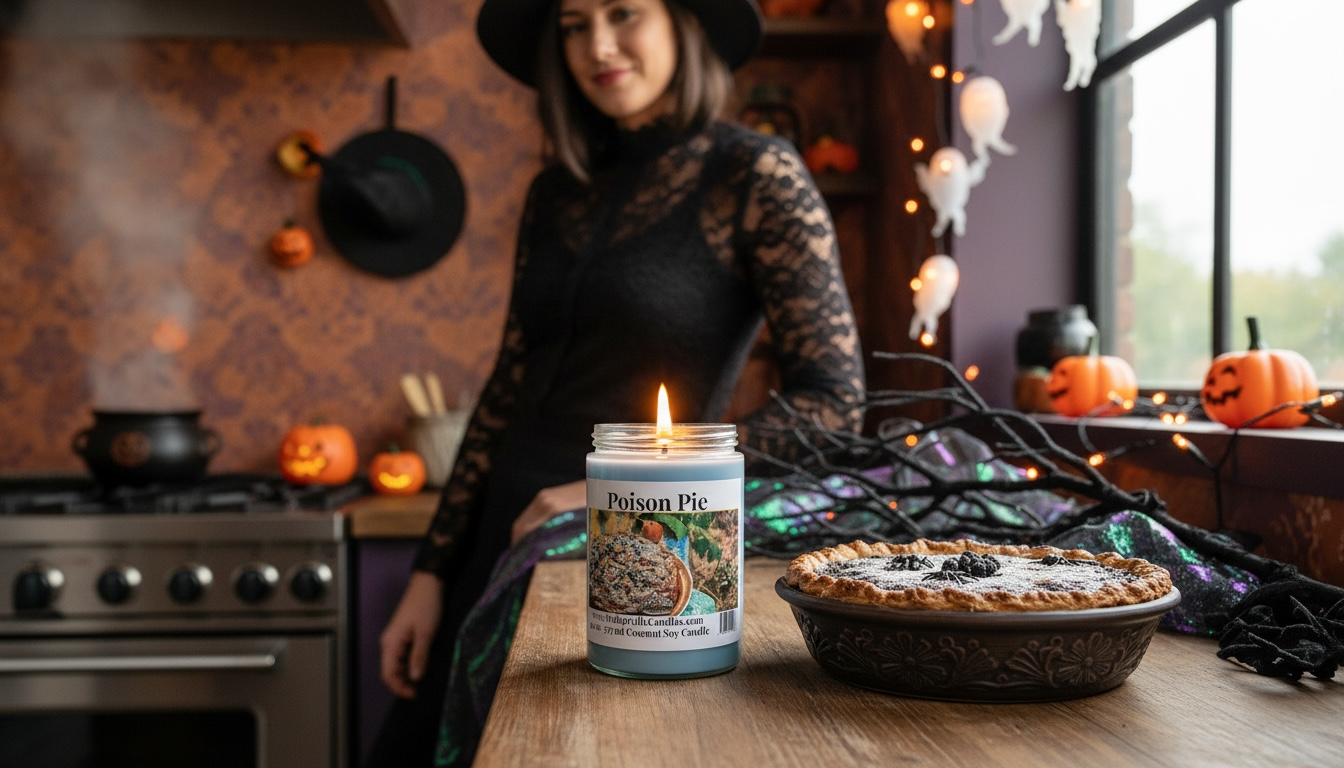 Poison Pie Coconut Soy 12.5 oz/ 375 ml Candle