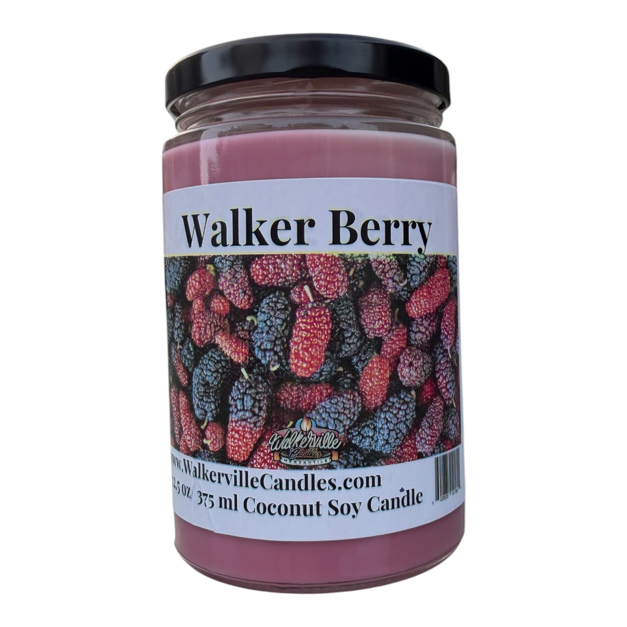 Walker Berry Coconut Soy 12.5 oz/ 375 ml Candle Wood Wick