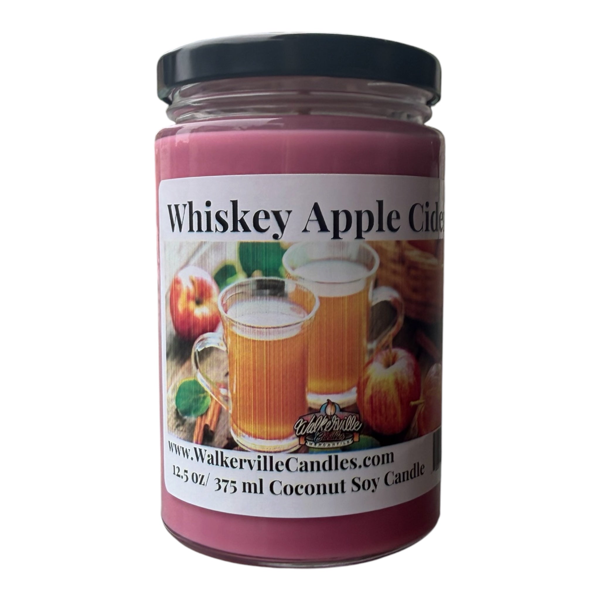 Whiskey Apple Cider Coconut Soy 12.5 oz/ 375 ml Candle