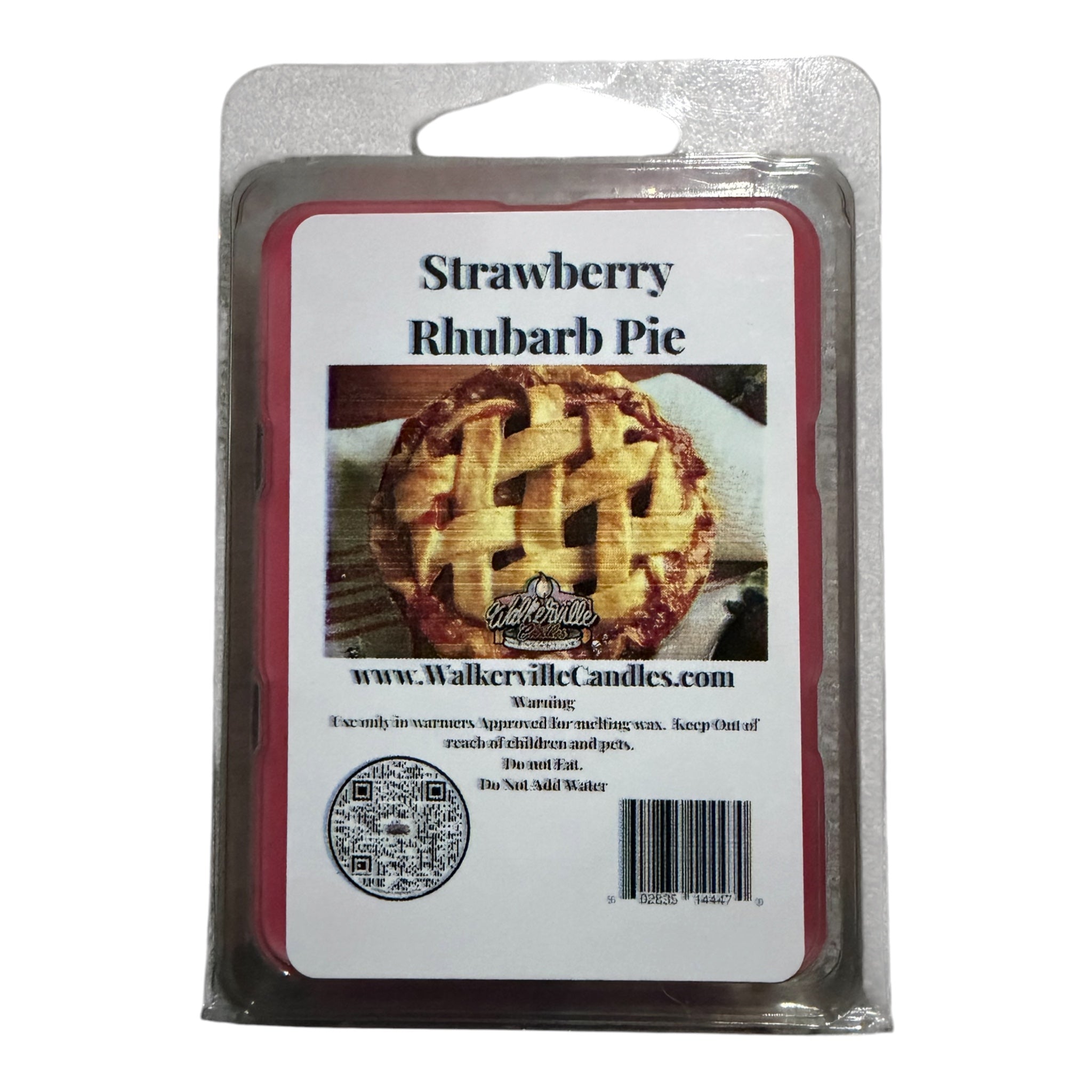 Strawberry Rhubarb Pie Wax Melt