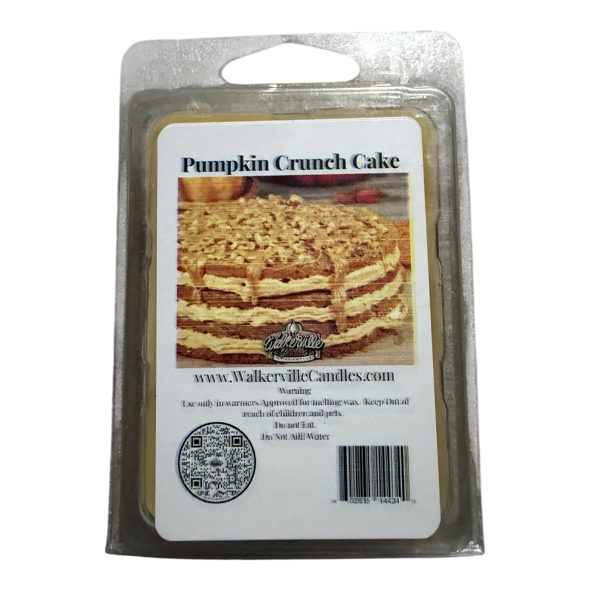 Pumpkin Crunch Cake Wax Melt