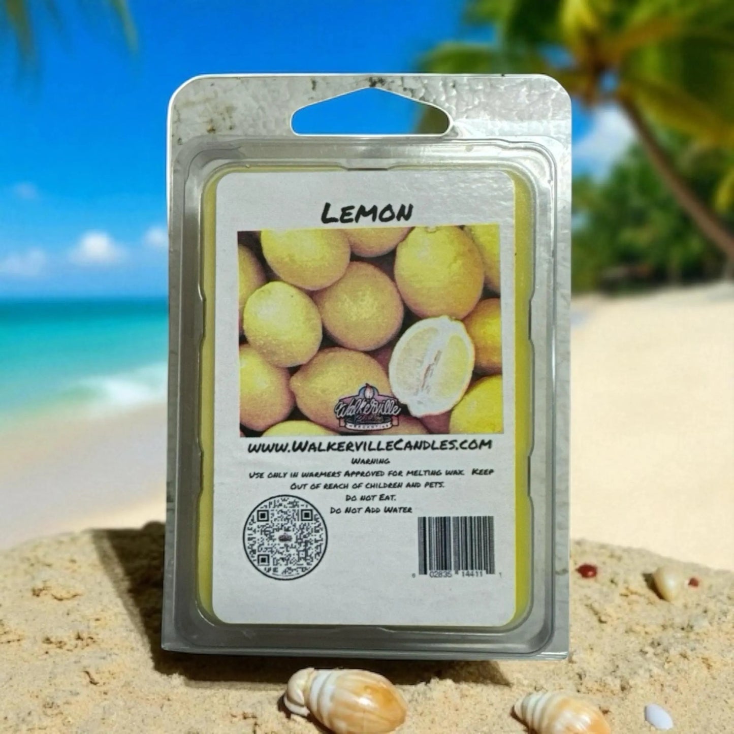 Lemon Vegan Soy wax, Hand-poured, Eco-friendly Fruiity Wax Melt