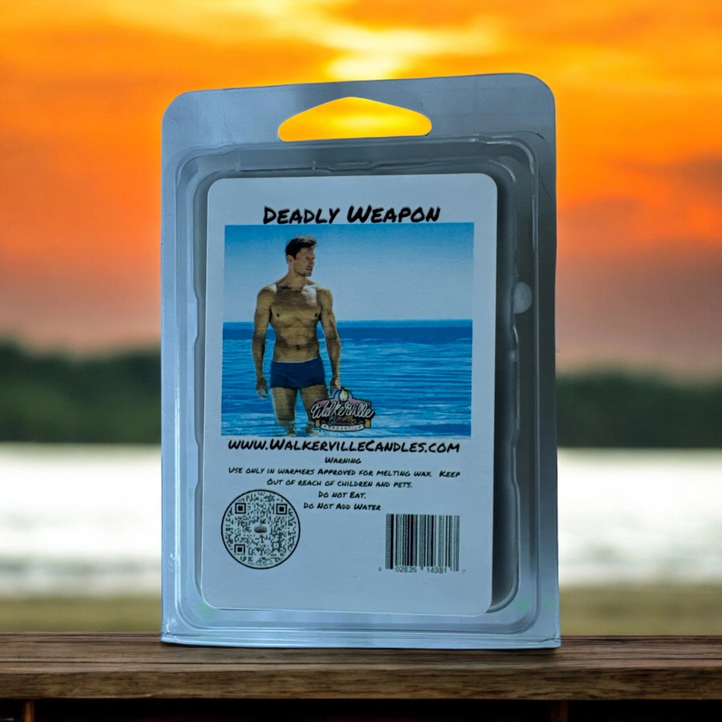 Deadly Weapon Scented Handmade, Eco-friendly Wax Melt