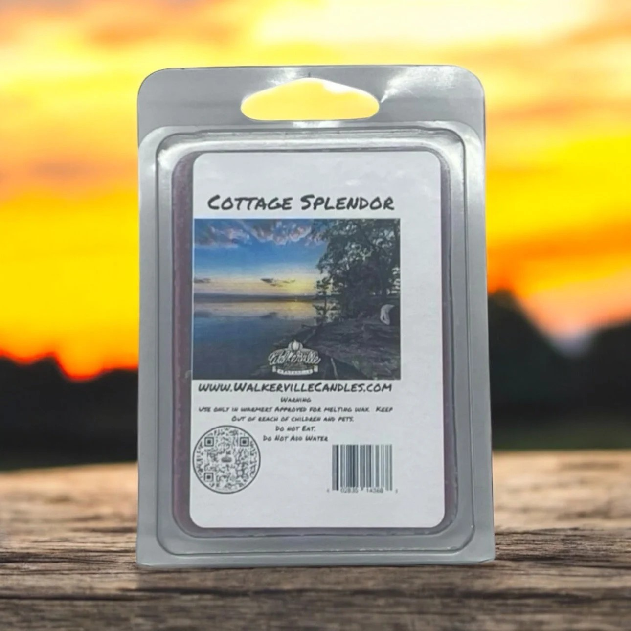 Cottage Splendor Scented Handmade, Eco-friendly Wax Melt