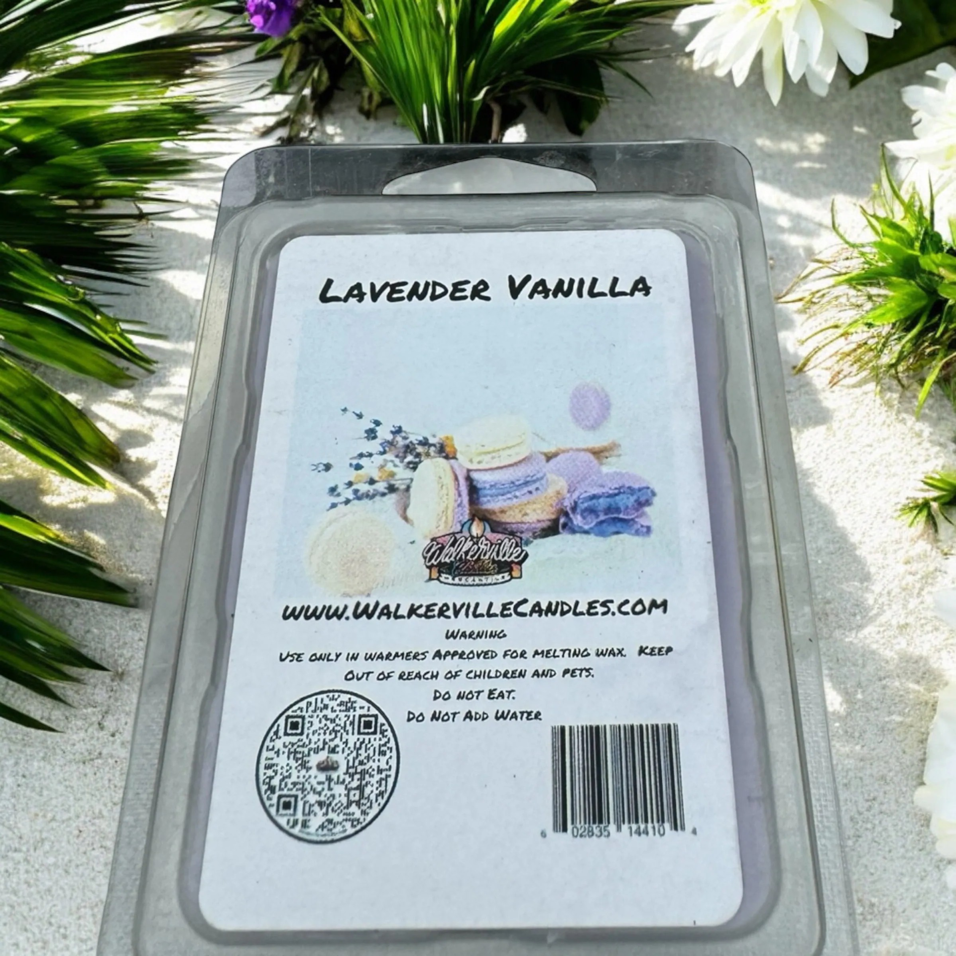 Lavender & Vanilla Vegan Soy wax, Hand-poured, Eco-friendly Floral Fruity Wax Melt