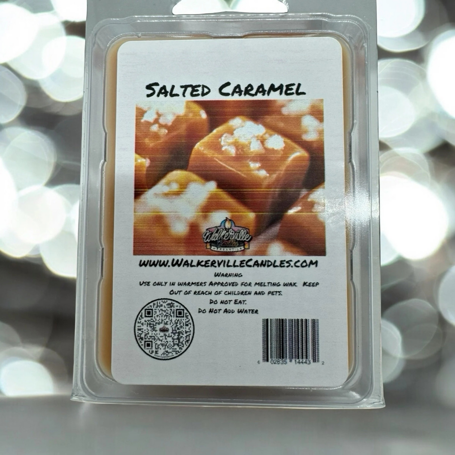 Salted Caramel Scented Handmade, Eco-friendly Wax Melt