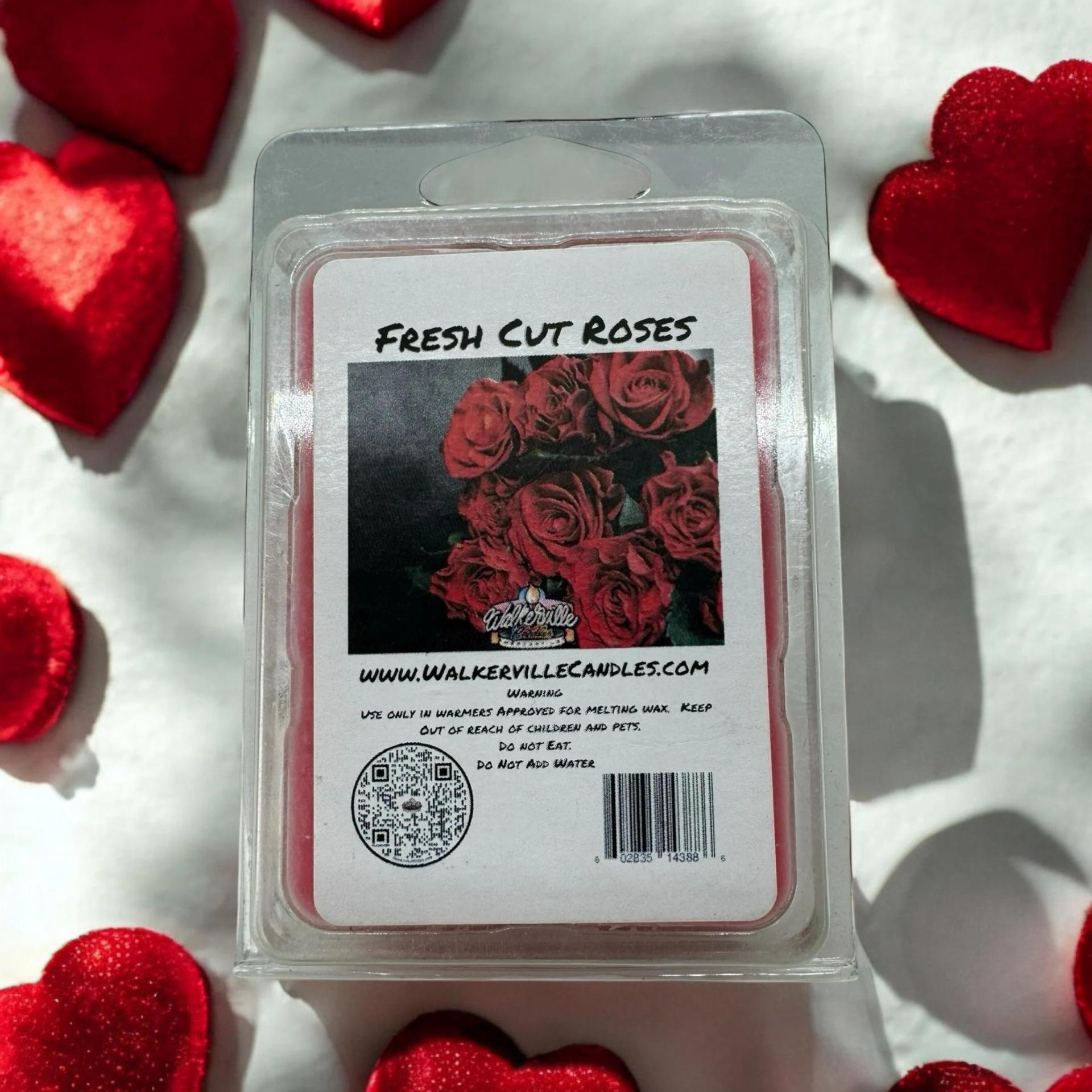 Fresh Cut Roses Vegan Soy wax, Hand-poured, Eco-friendly Floral Wax Melt