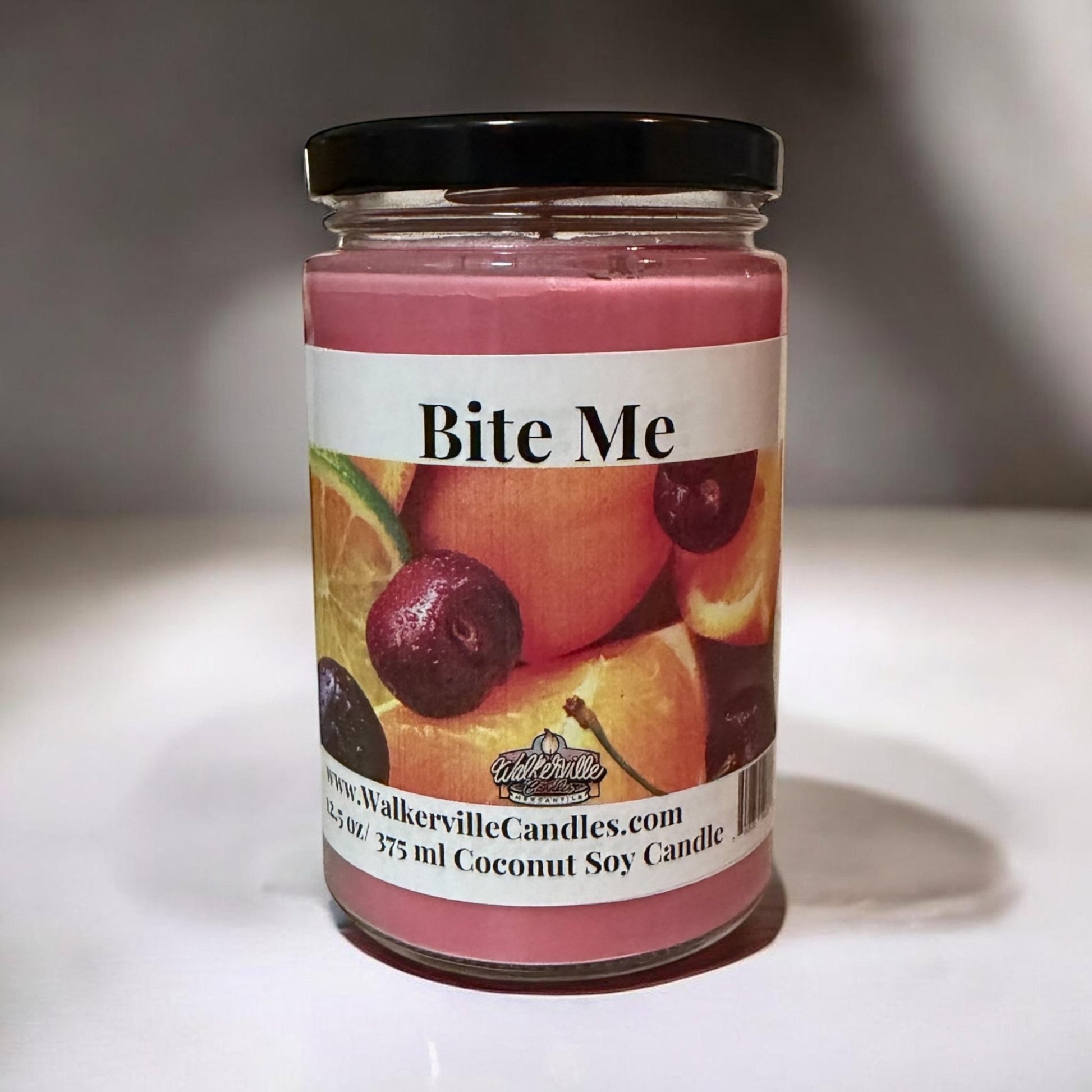 Bite me Coconut Soy 12.5 oz/ 375 ml Candle Wood Wick - Walkerville Candles